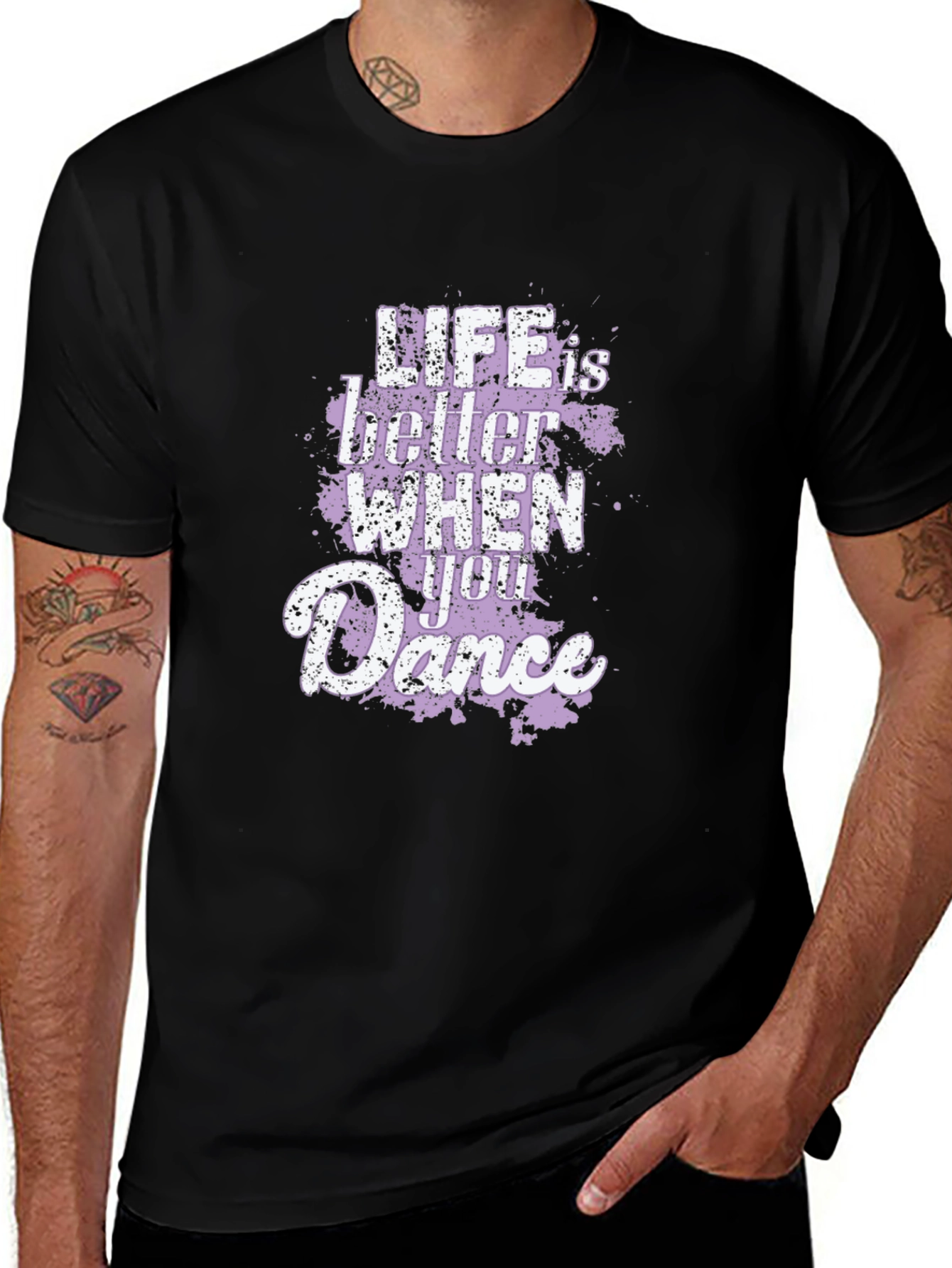 Variant 28 of Life Is Better When You Dance Graphic T-Shirt