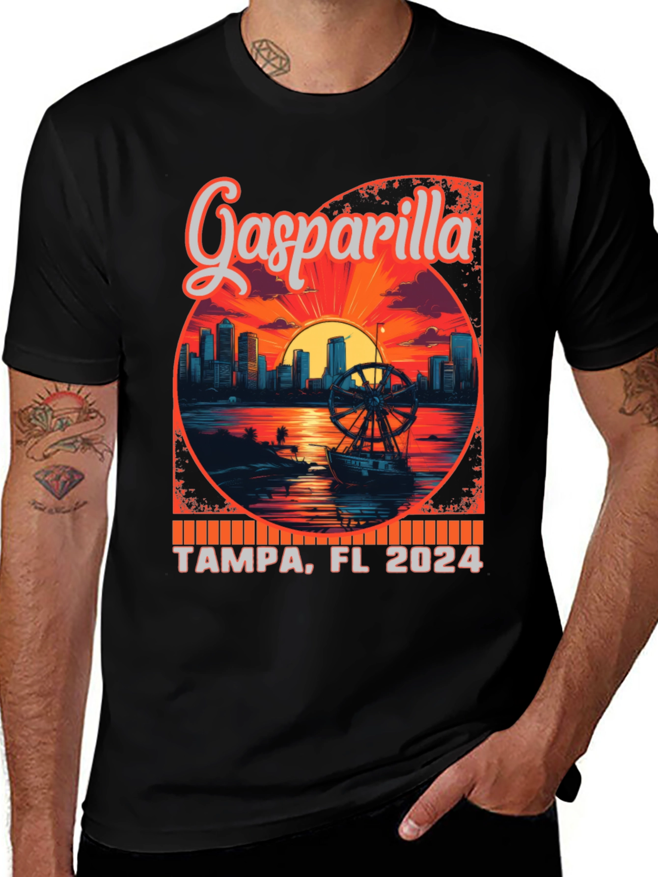 Gasparilla Tampa 2024 Graphic T-Shirt