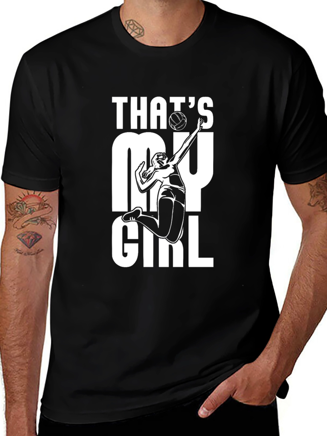 Variant 29 of That's My Girl Volleyball T-Shirt