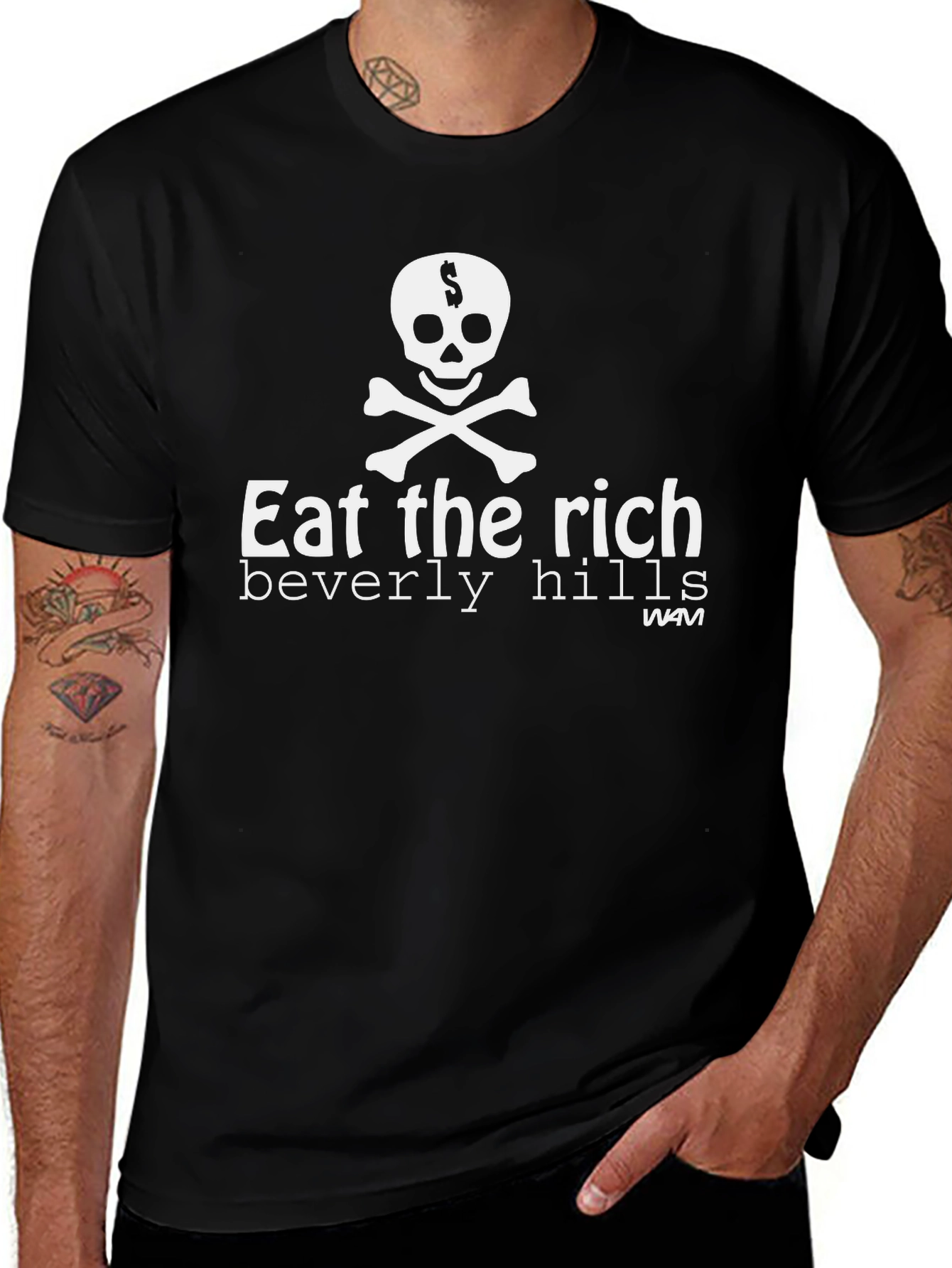Variant 23 of Eat The Rich Graphic Tee