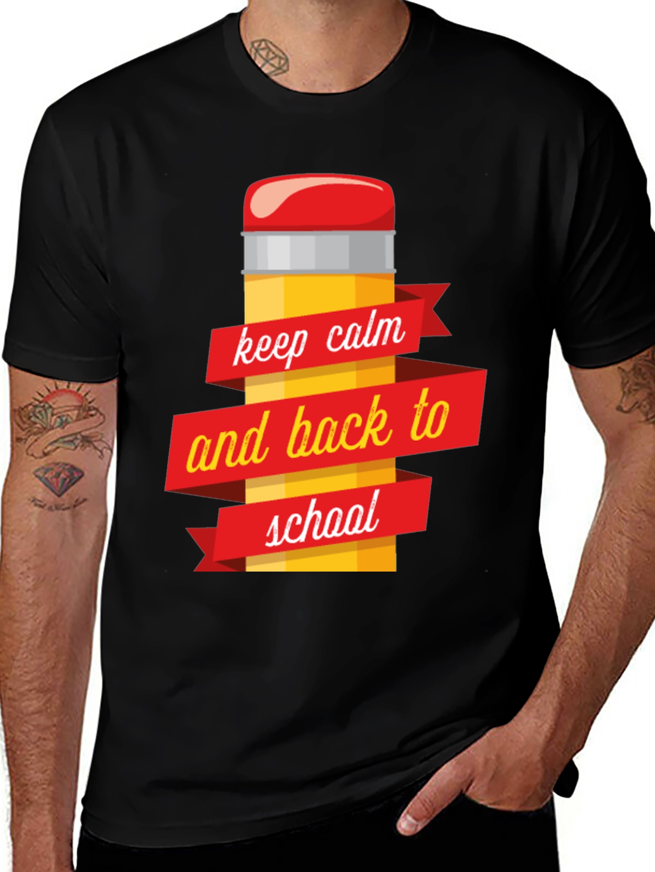 Variant 18 of Back to School Pencil Graphic Tee