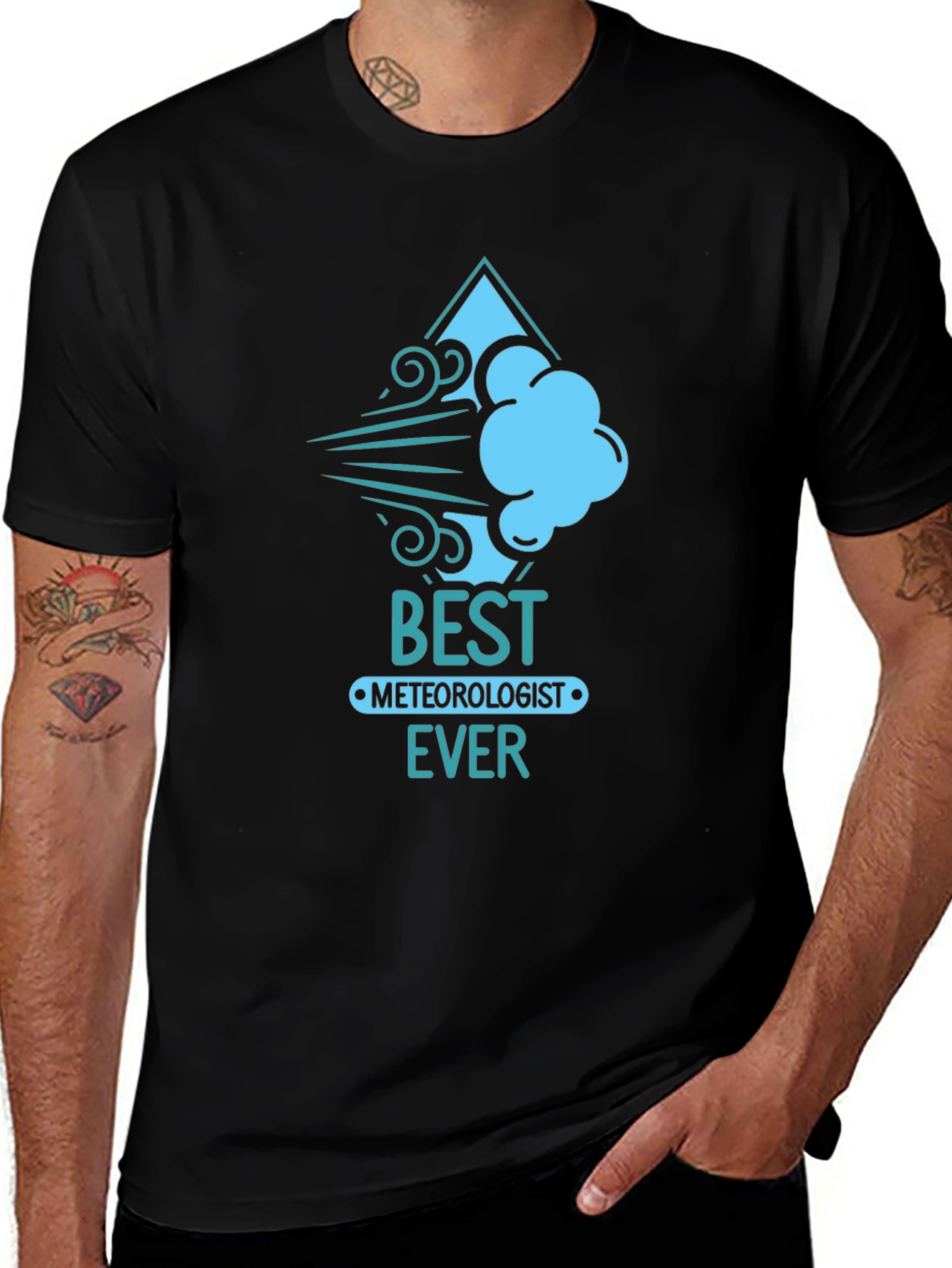 Variant 19 of Best Meteorologist Ever T-Shirt Funny Weather Tee