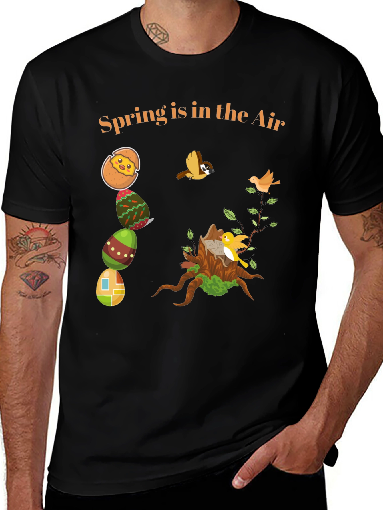 Variant 28 of Spring is in the Air Graphic T-Shirt