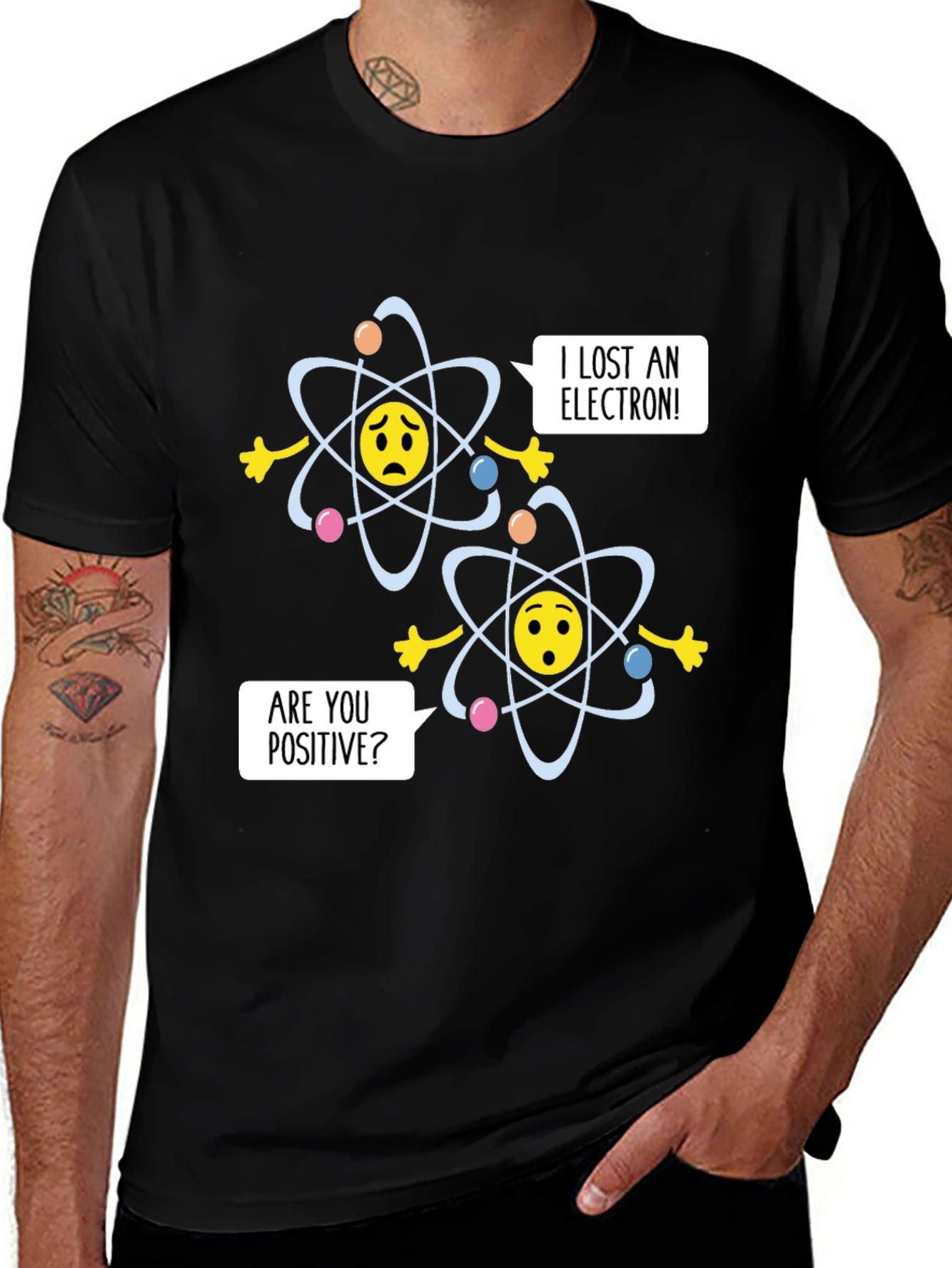 Variant 22 of Funny Chemistry Joke T-Shirt - Lost an Electron?