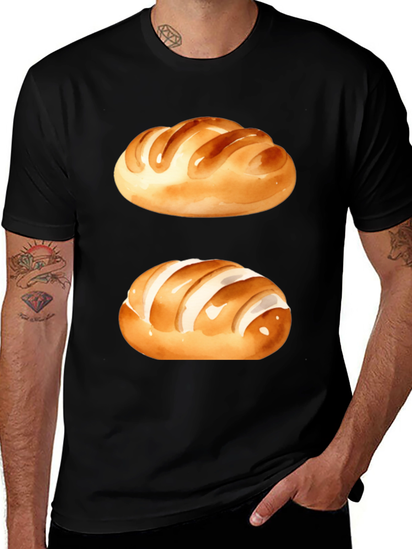 Variant 28 of Bread Lover T-Shirt - Funny Bakery Gift