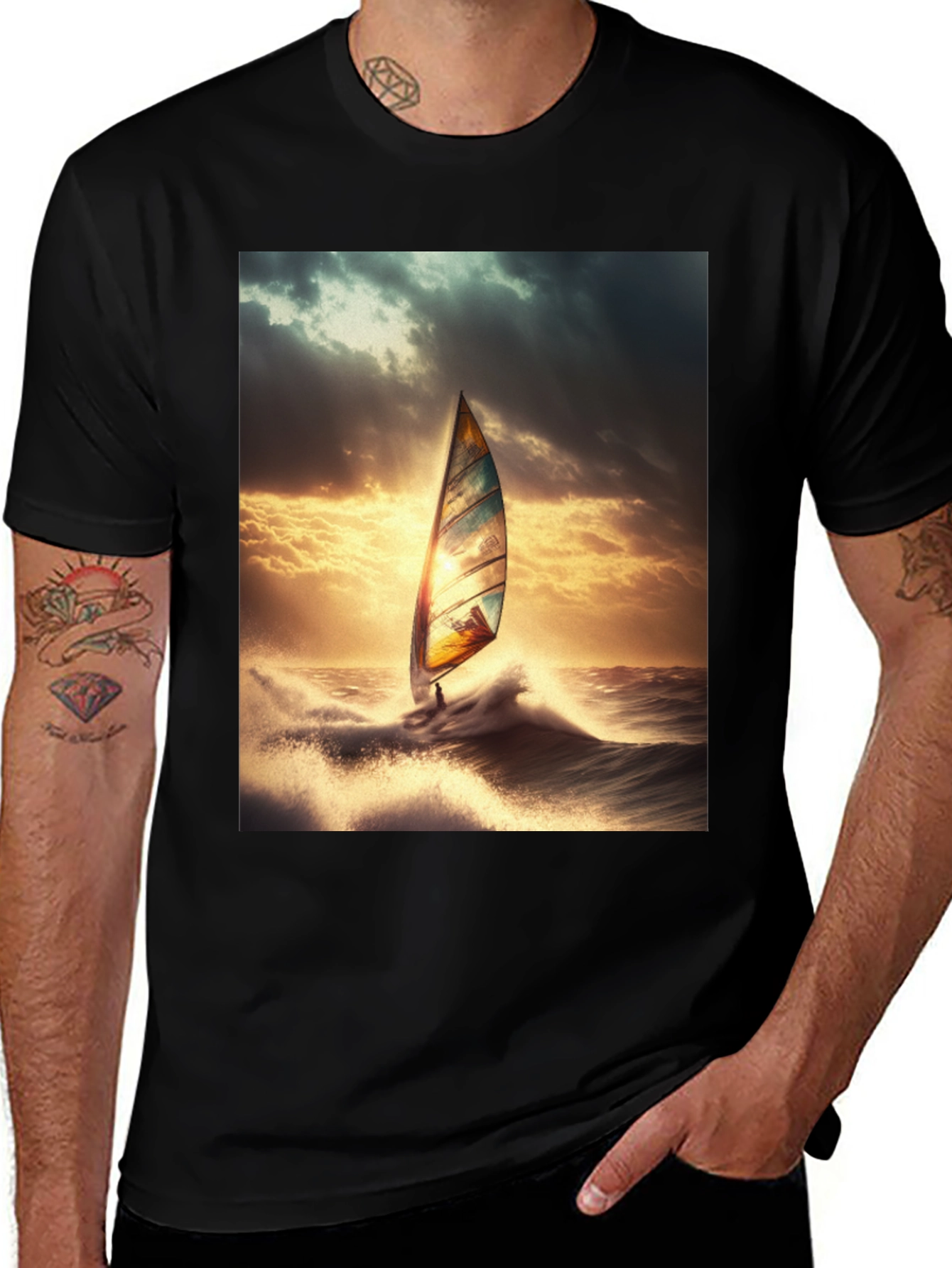 Sunset Sail T-Shirt: Coastal Style