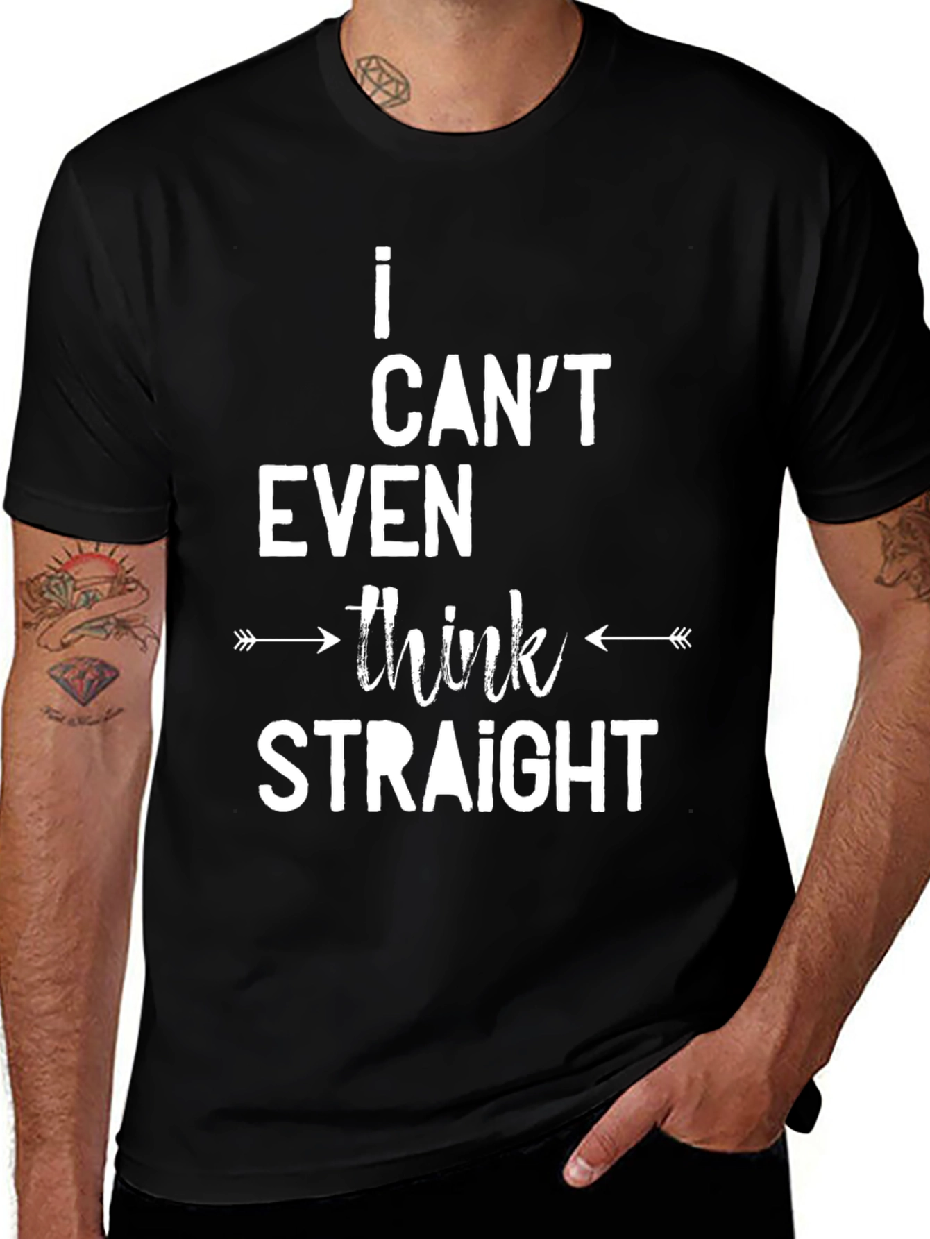 Variant 30 of I Can't Even Think Straight Graphic Tee