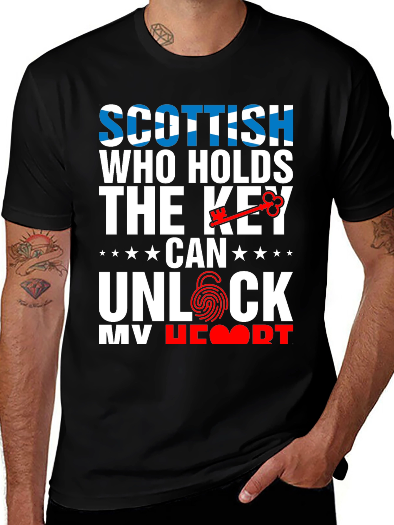 Scottish Key to My Heart T-Shirt