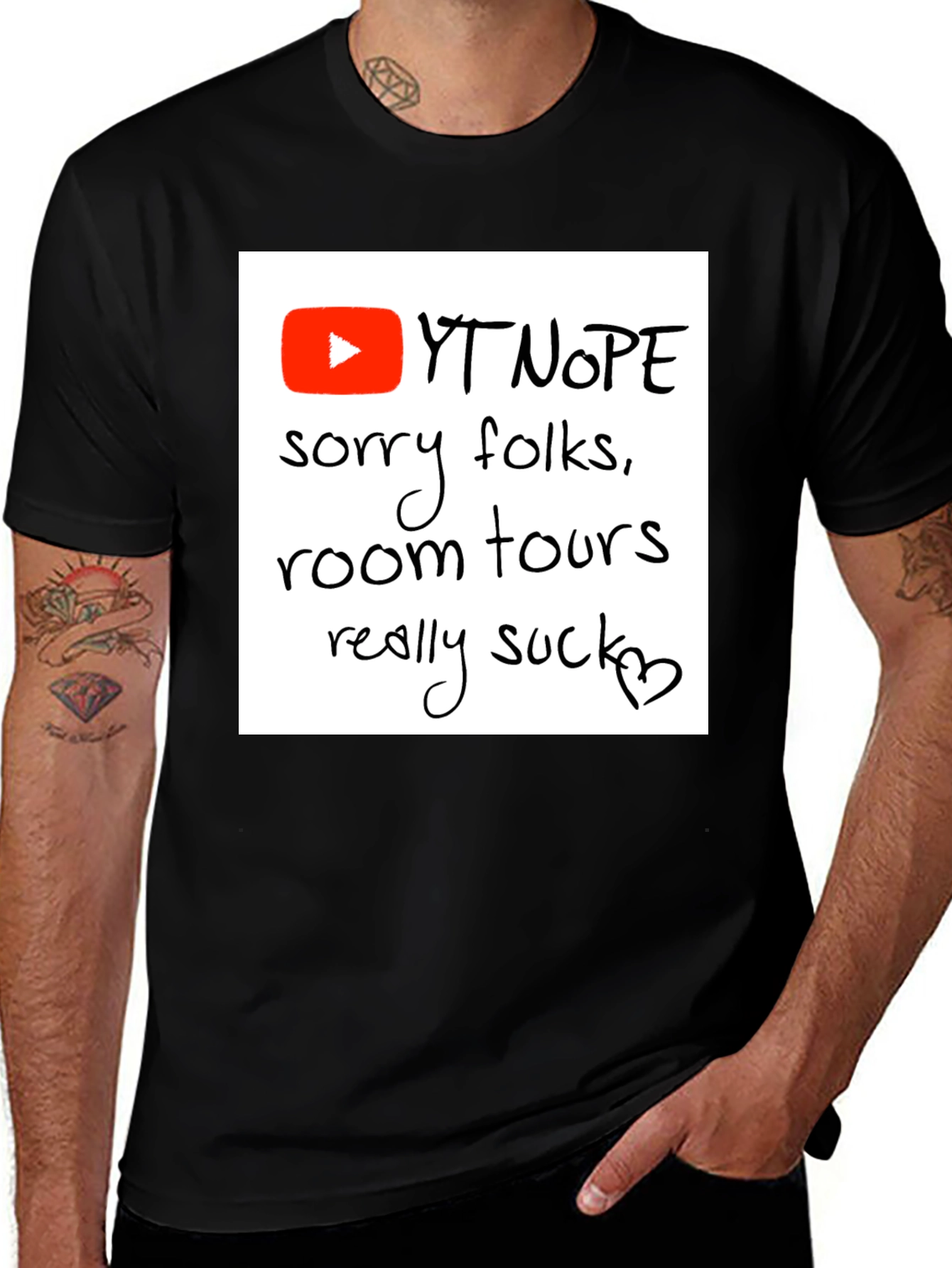 Variant 24 of YT Nope Room Tours Graphic T-Shirt