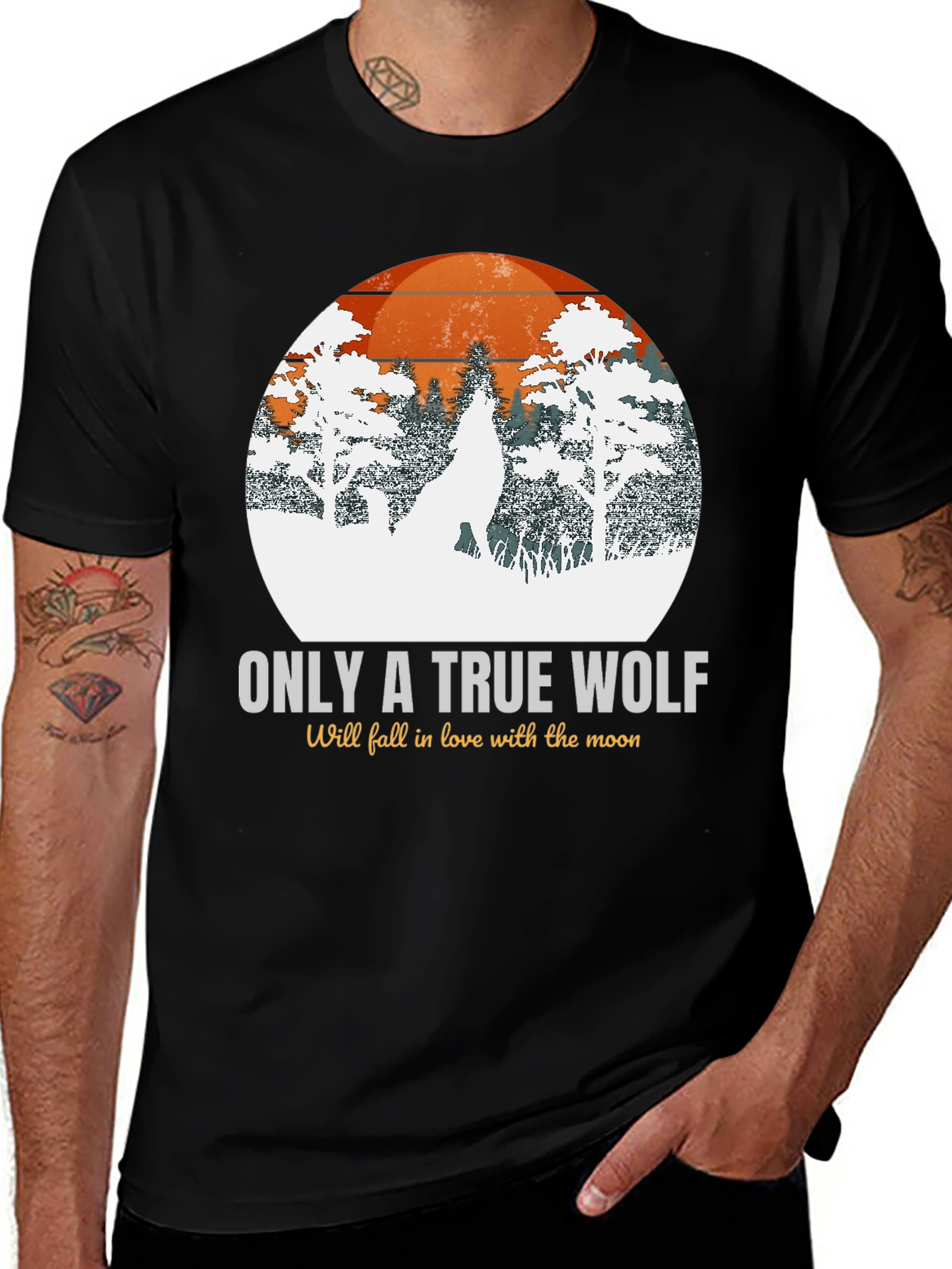 Variant 13 of True Wolf Graphic T-Shirt