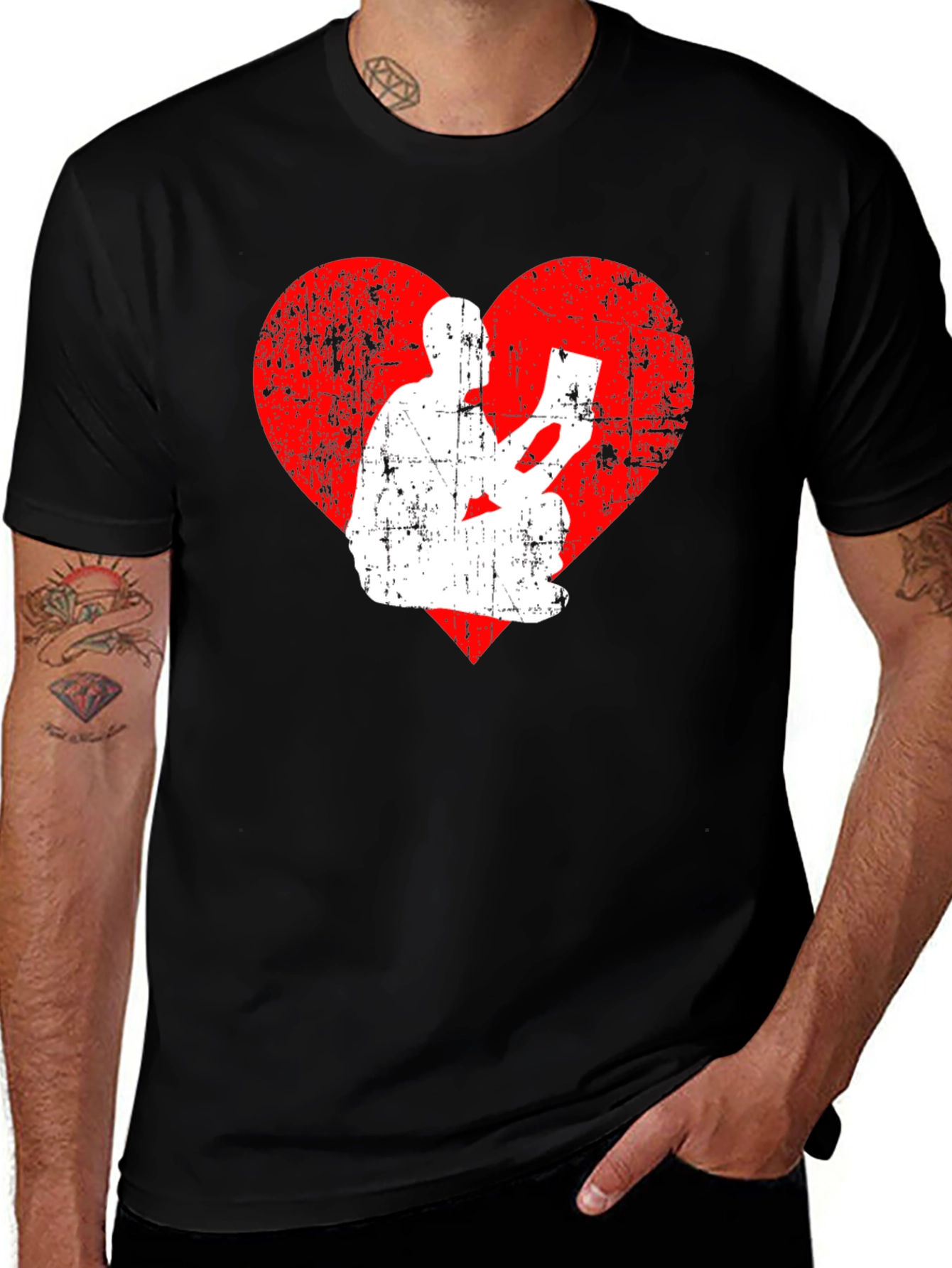 Variant 18 of I Love Reading T-Shirt, Bookworm Heart Tee