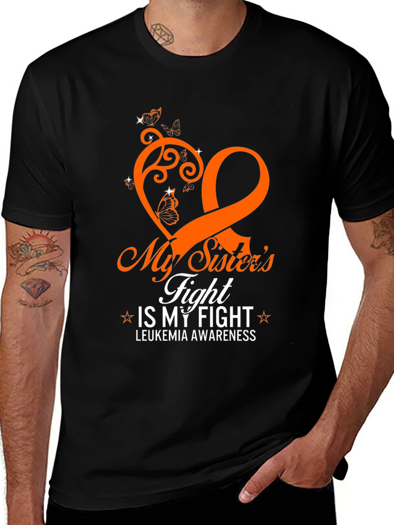 Leukemia Awareness T-Shirt: My Sister's Fight