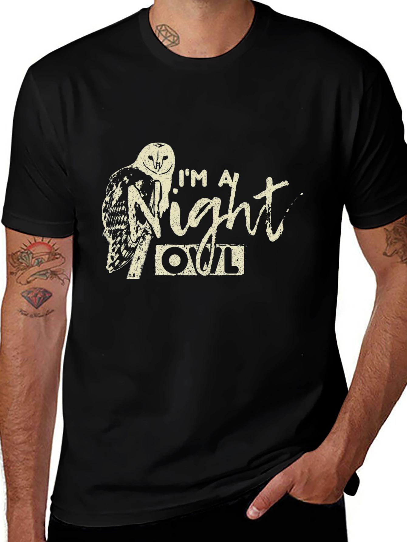 Variant 20 of I'm A Night Owl Graphic T-Shirt