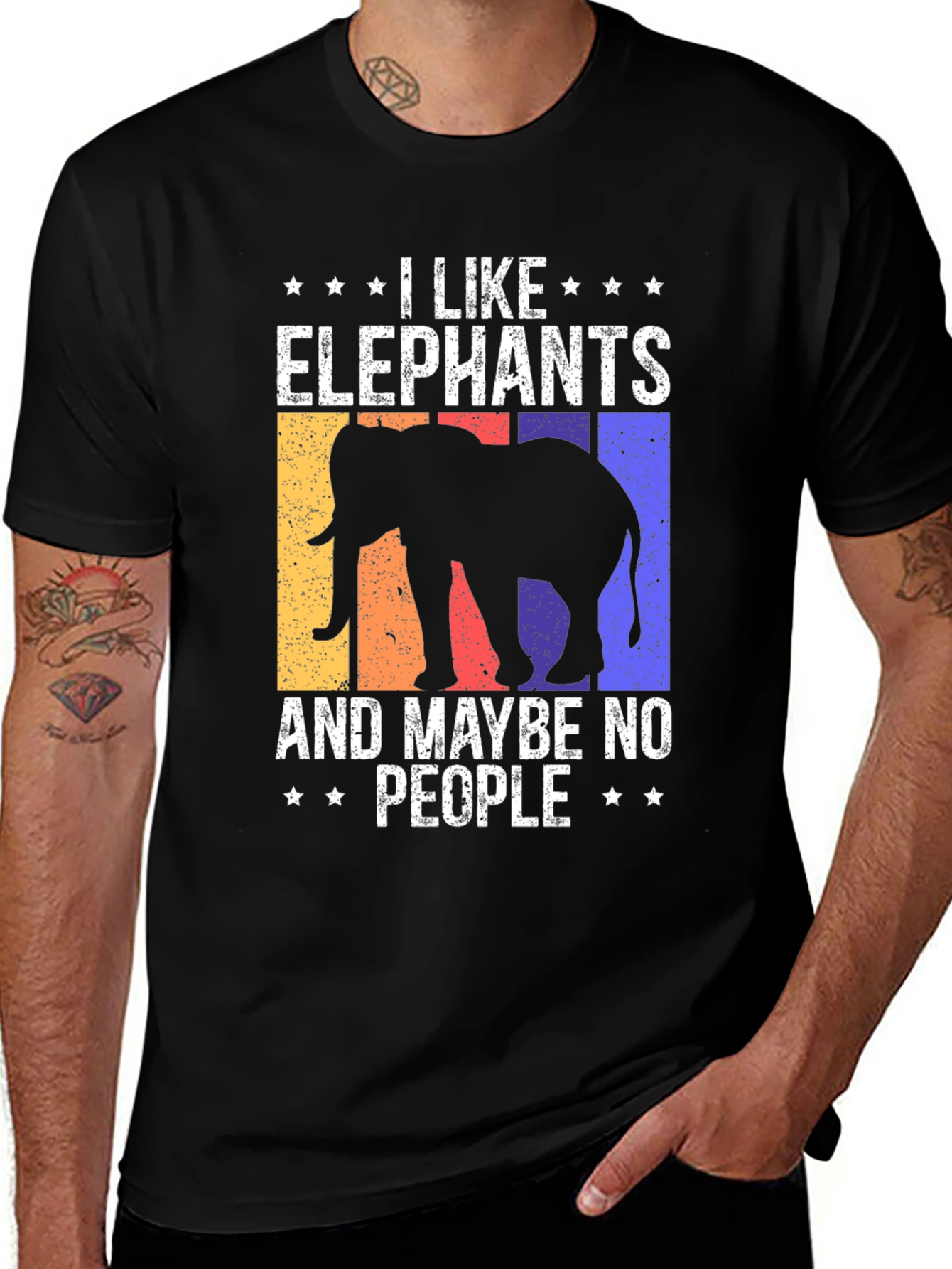 Variant 26 of I Like Elephants Graphic Tee