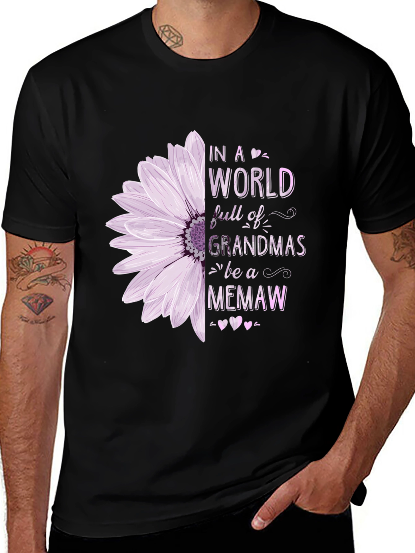 Memaw Sunflower Graphic Tee - Perfect Gift for Grandmas