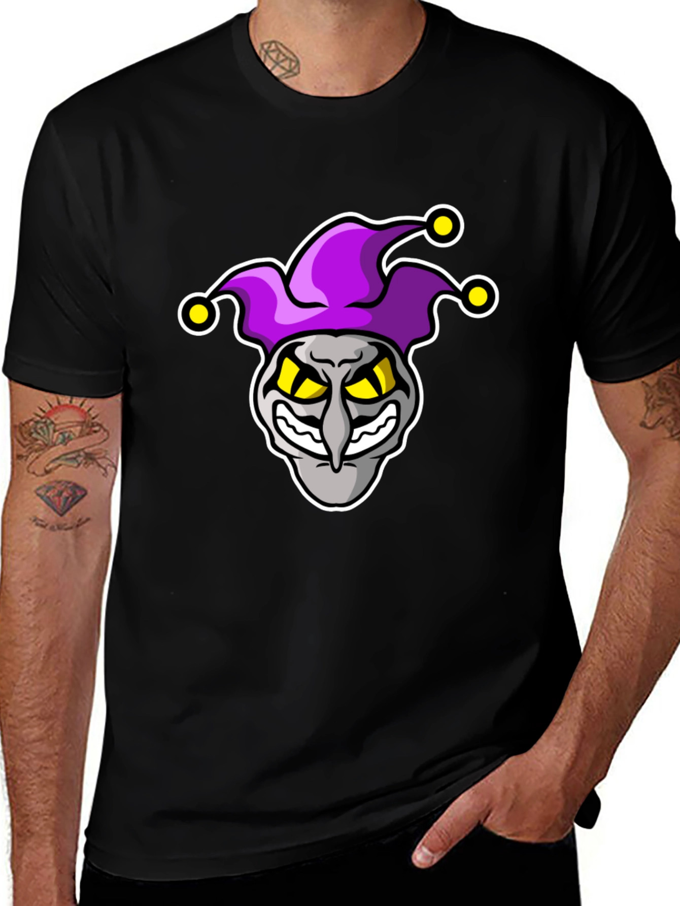 Jester Graphic T-Shirt - Bold Streetwear Design