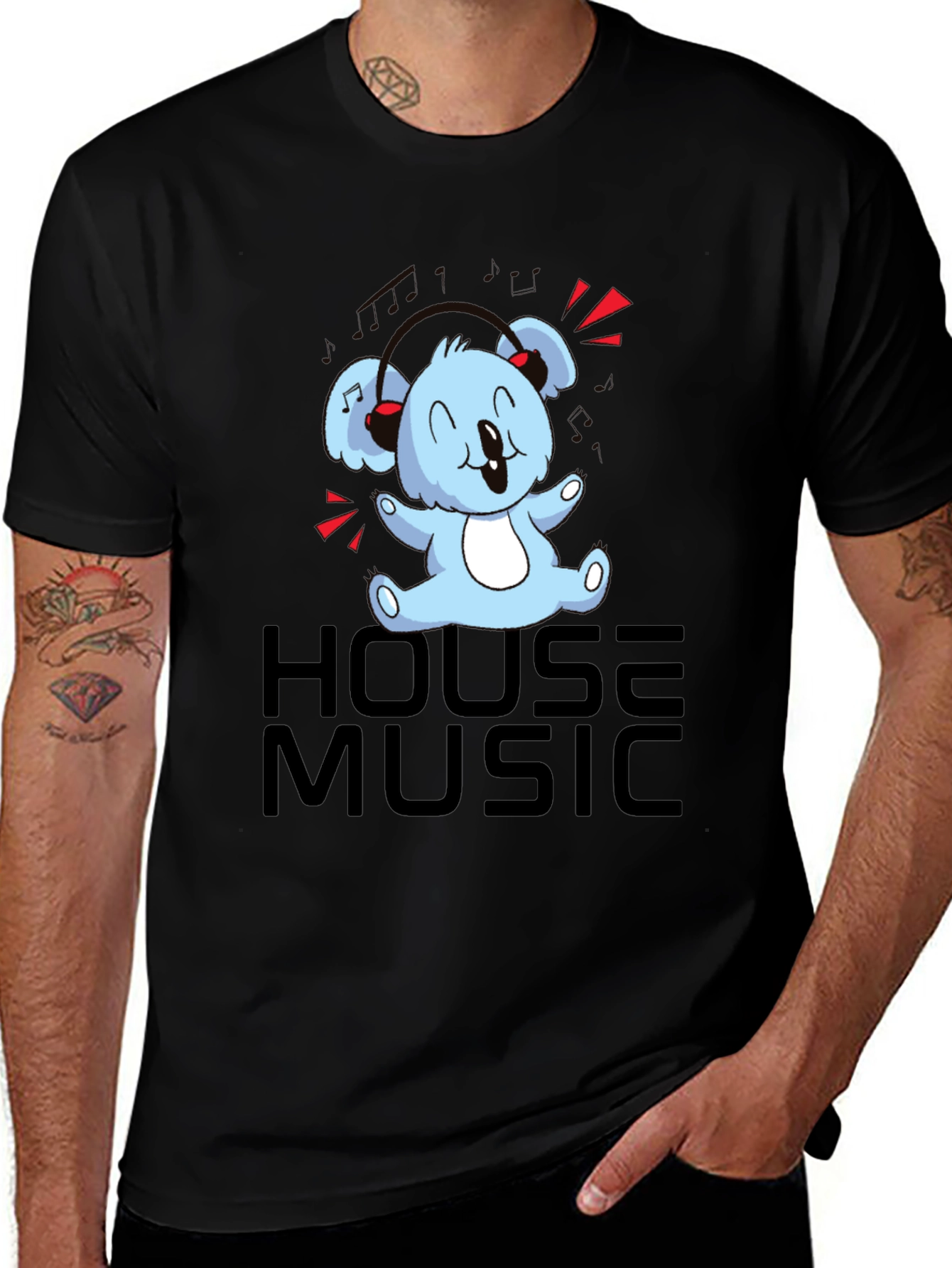 Variant 15 of House Music Koala T-Shirt