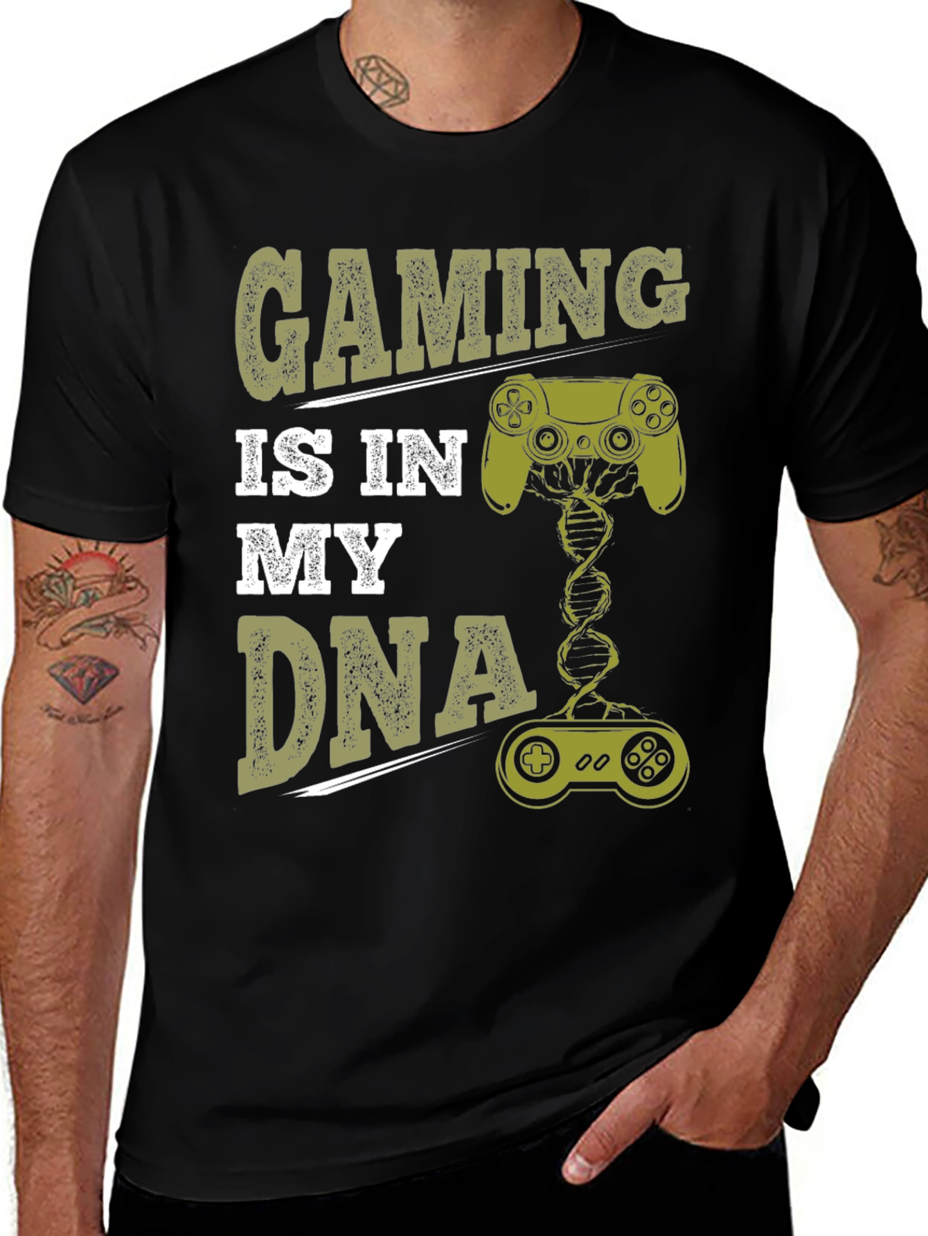 Variant 23 of Gaming is in My DNA T-Shirt