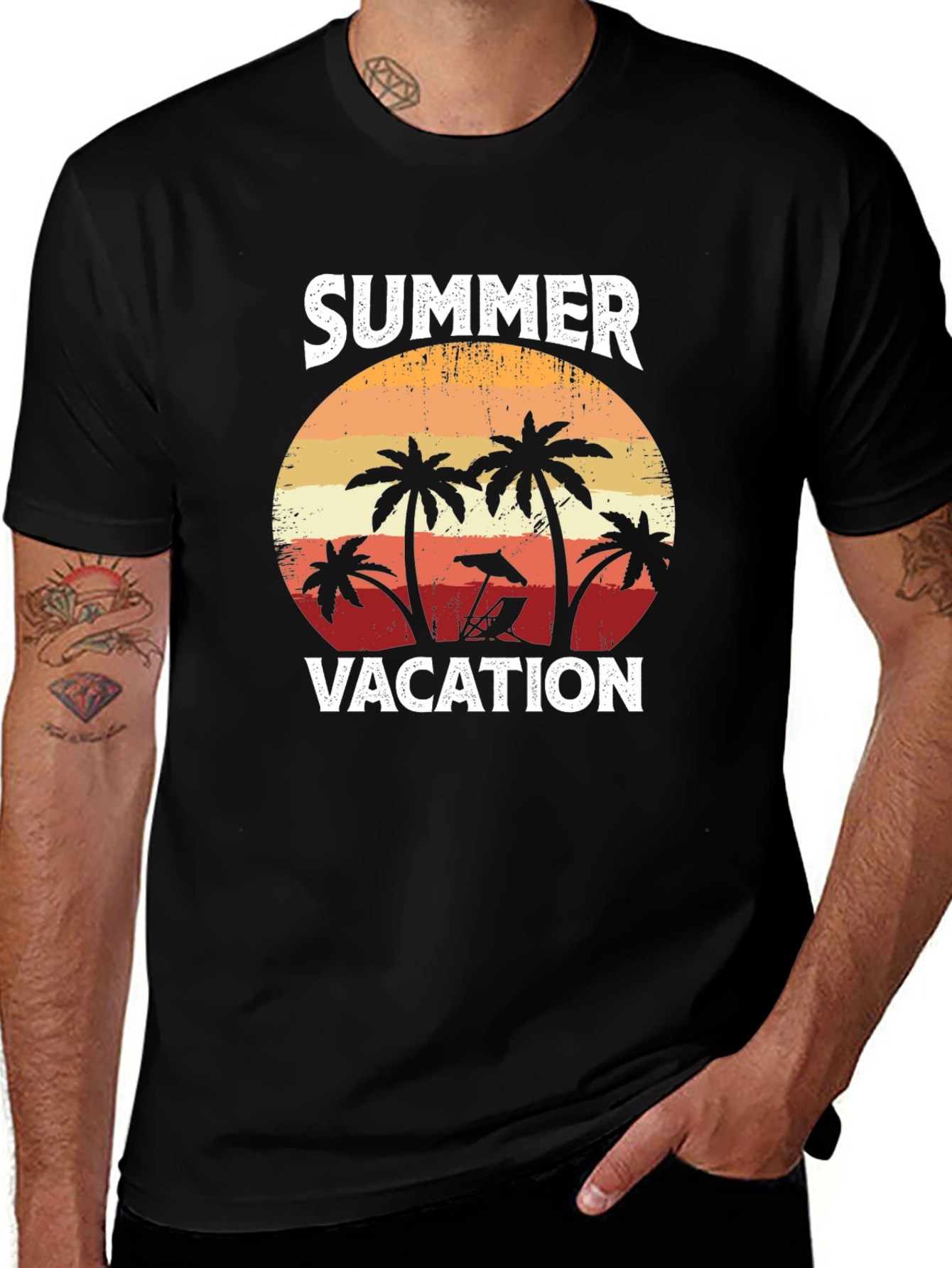 Variant 10 of Summer Vacation Graphic T-Shirt