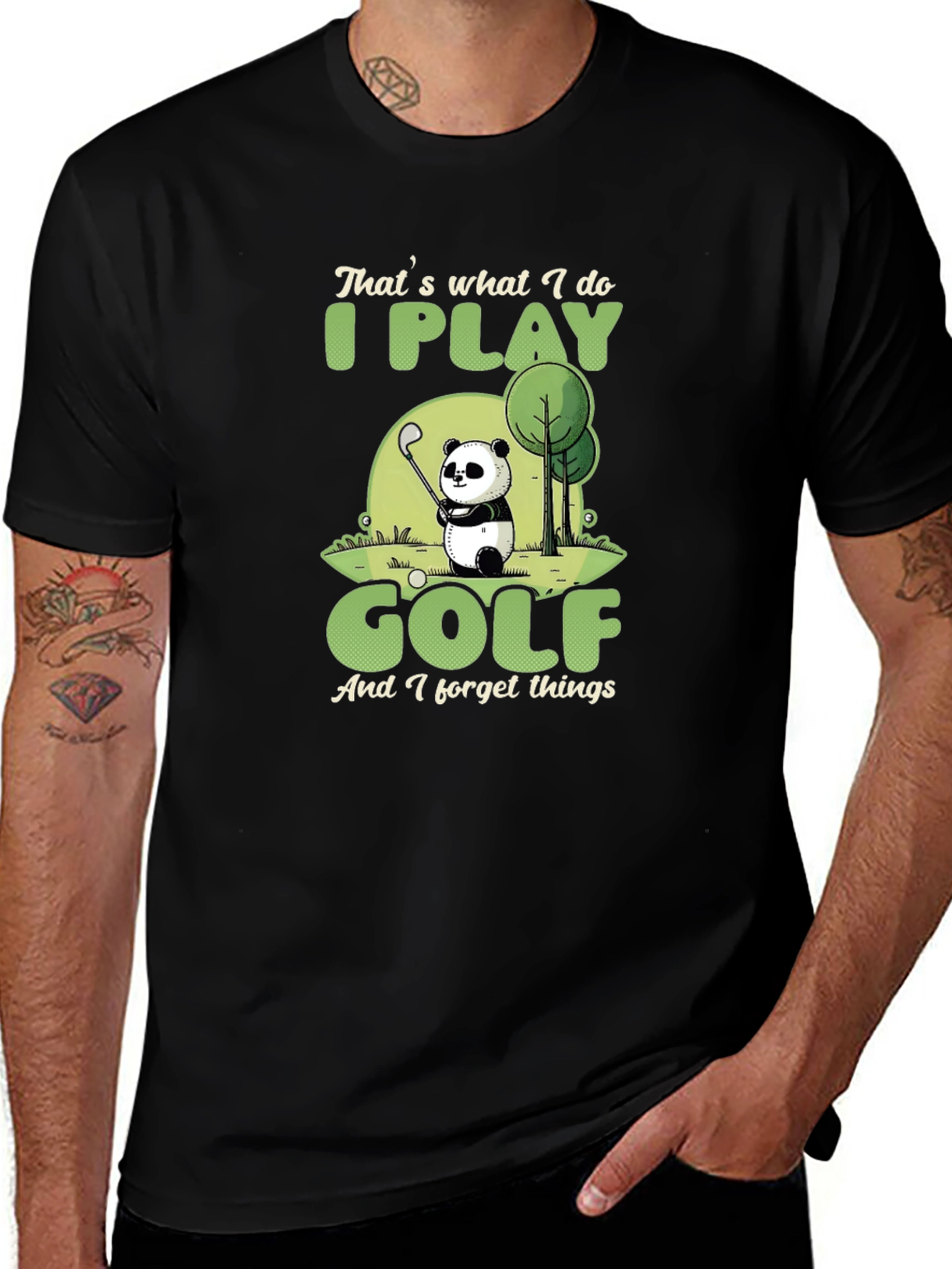 Variant 5 of That's What I Do I Play Golf T-Shirt