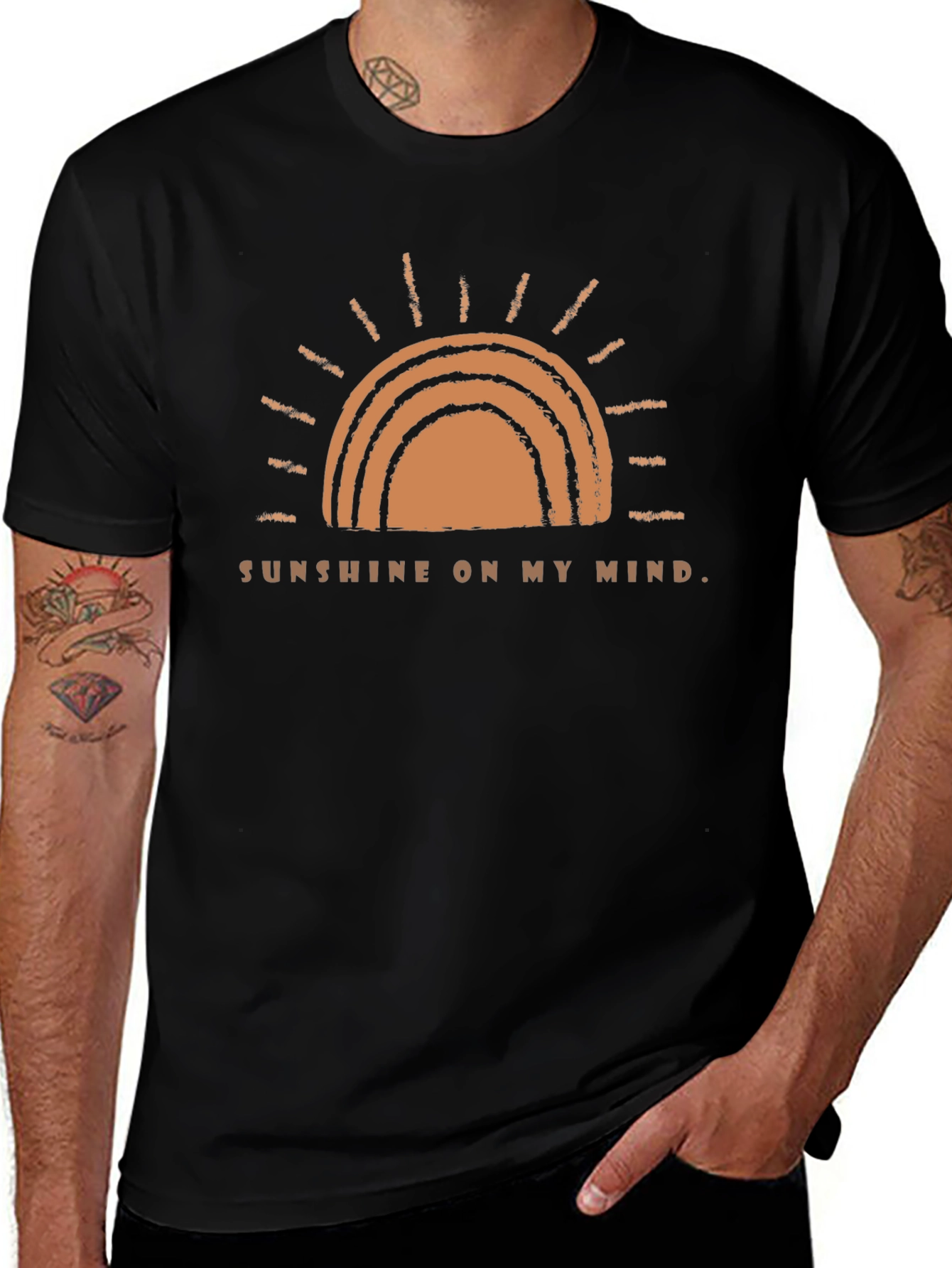 Variant 3 of Sunshine on My Mind Graphic T-Shirt