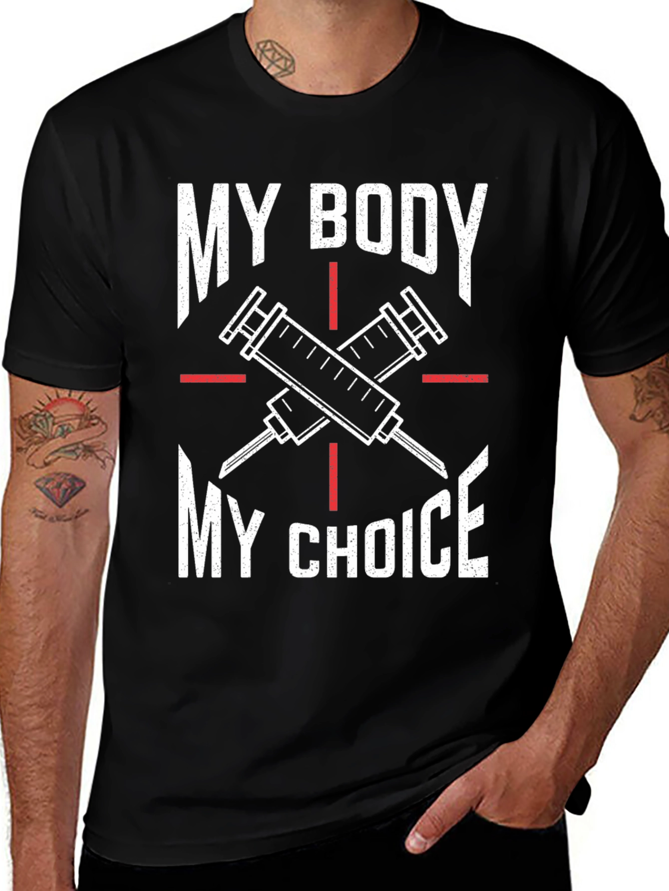 My Body My Choice Graphic Tee - Pro Choice T-Shirt