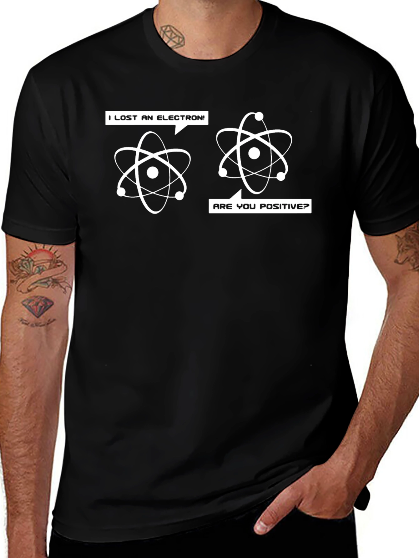 Variant 30 of I Lost An Electron, Are You Positive? Graphic Tee