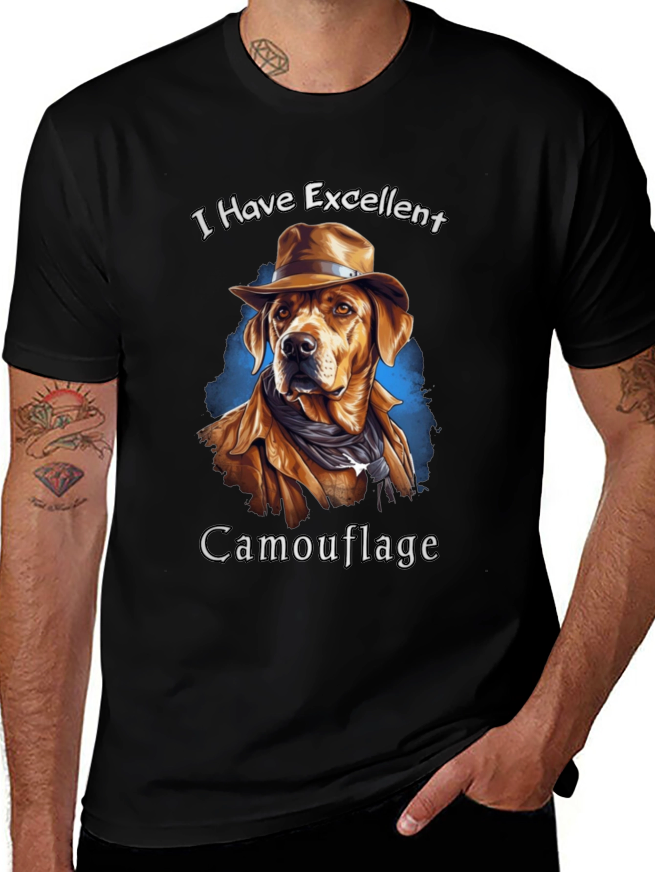 Dog Camouflage T-shirt