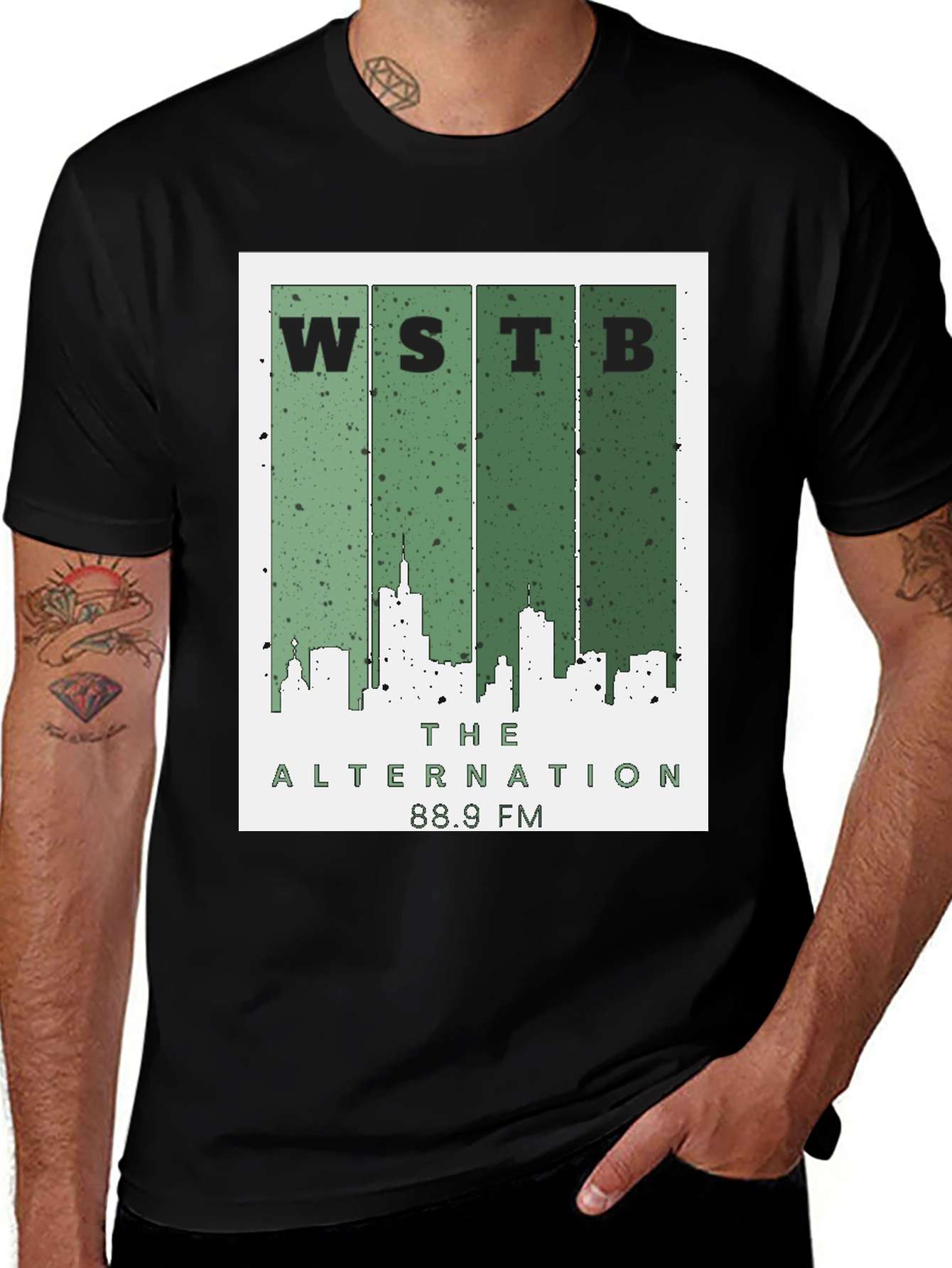 WSTB 88.9 FM Alternation Radio T-Shirt