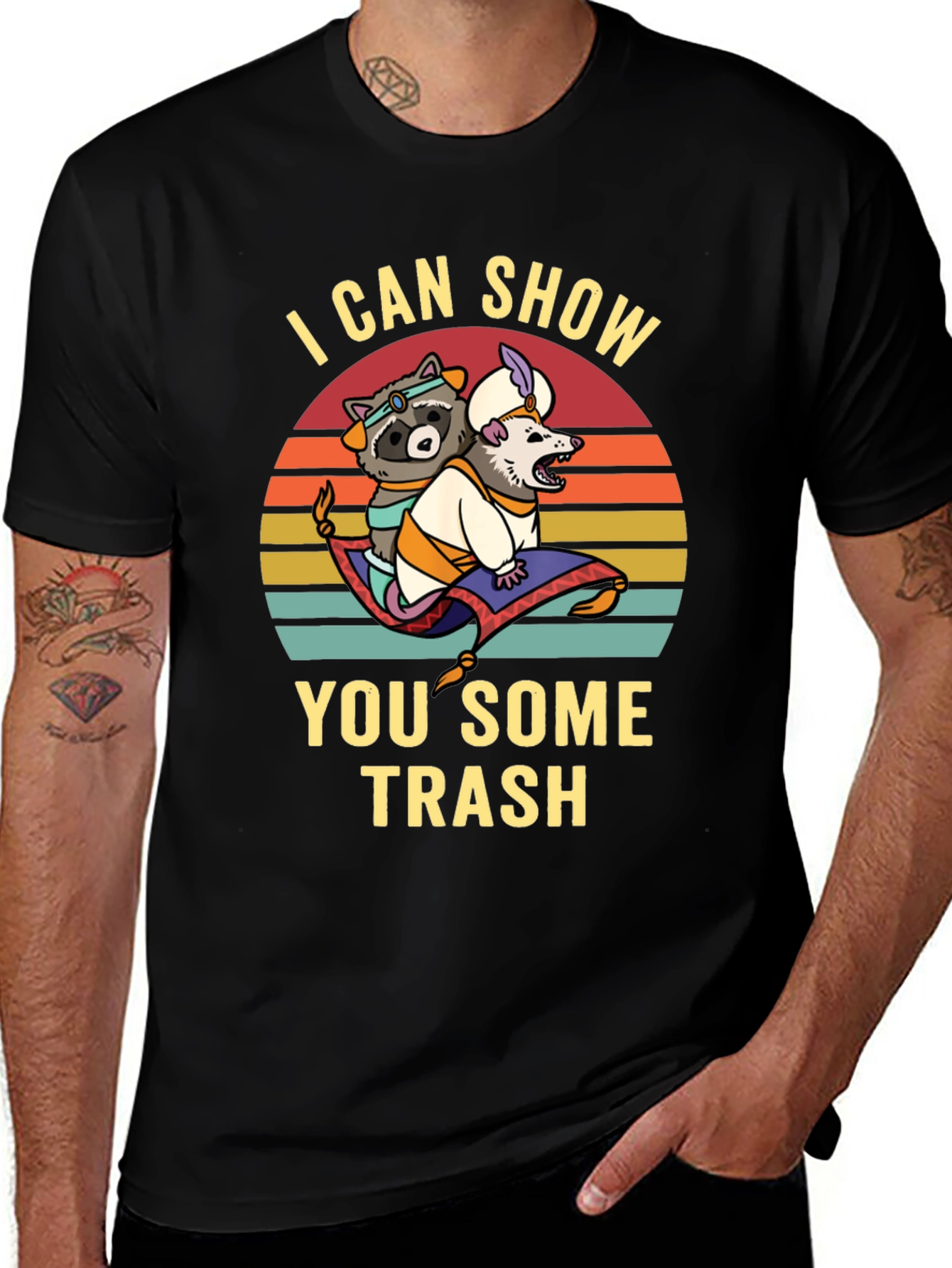Variant 29 of I Can Show You Some Trash Graphic Tee