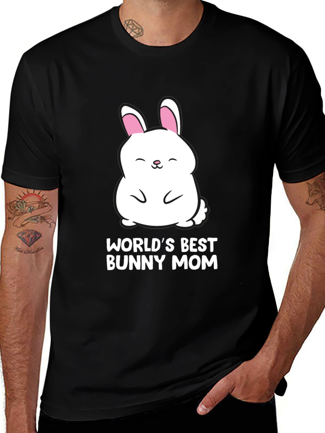 Variant 8 of World's Best Bunny Mom T-Shirt