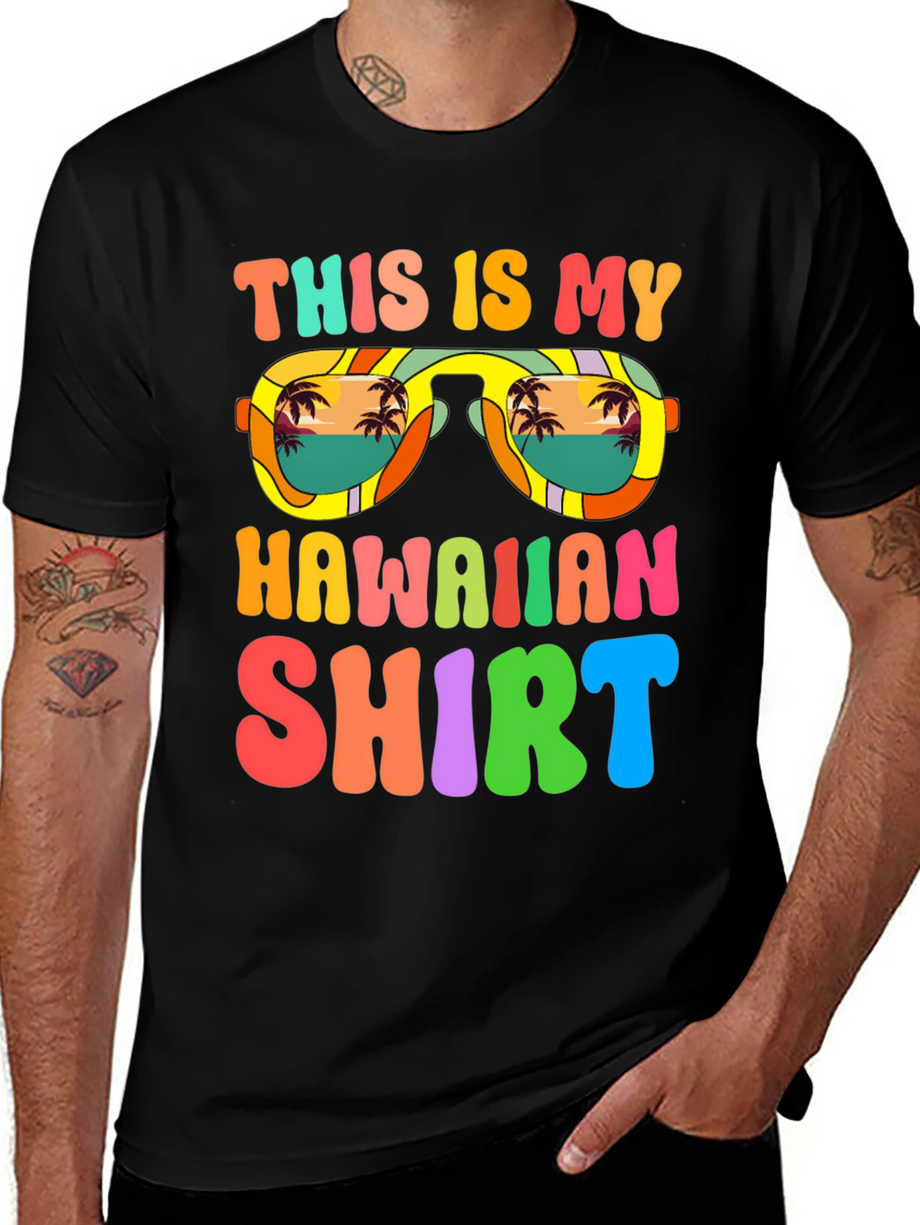 This Is My Hawaiian Shirt Graphic Tee