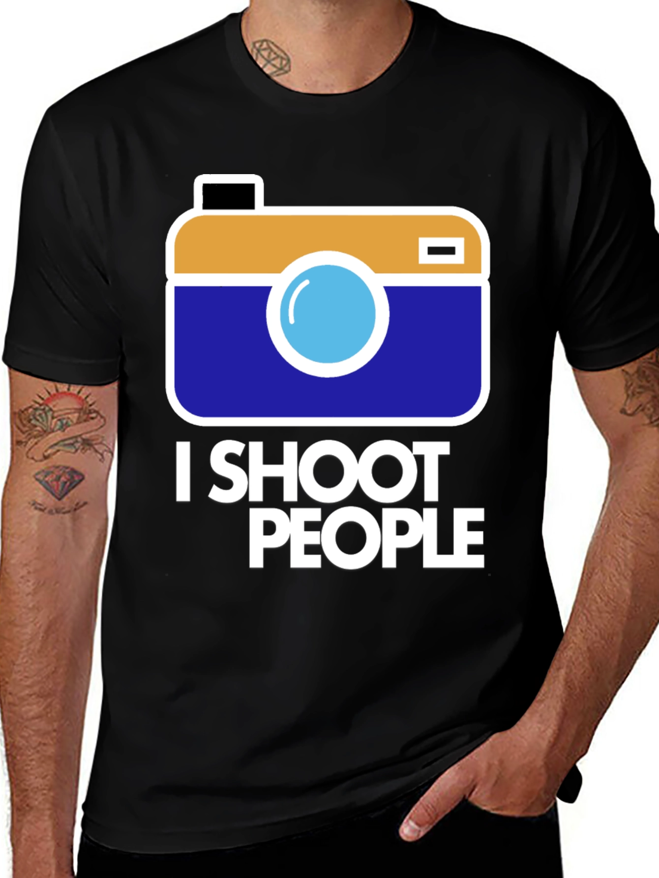 Variant 17 of I Shoot People Funny Photography T-Shirt