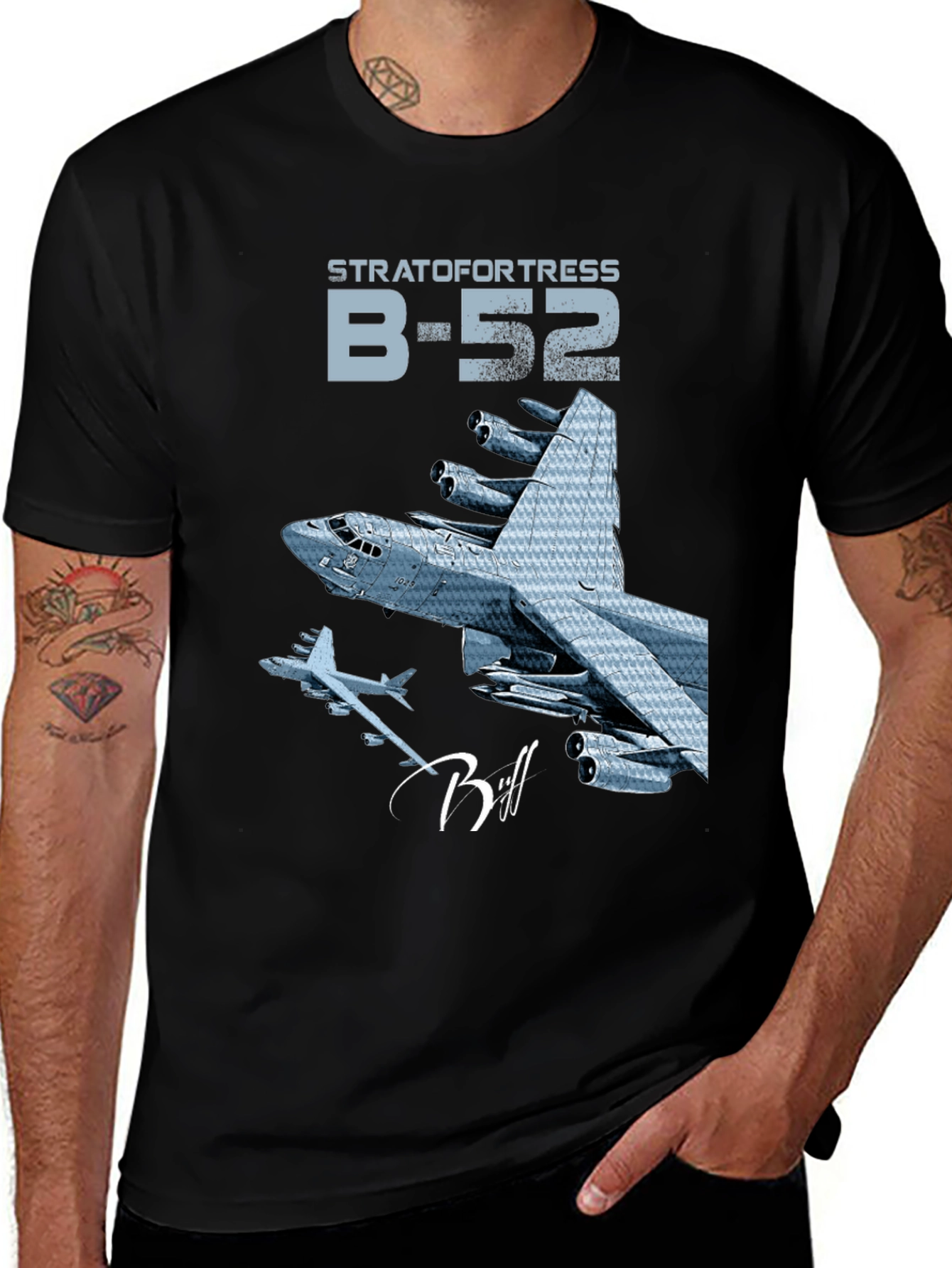 B-52 Stratofortress T-Shirt - Vintage Bomber Tee