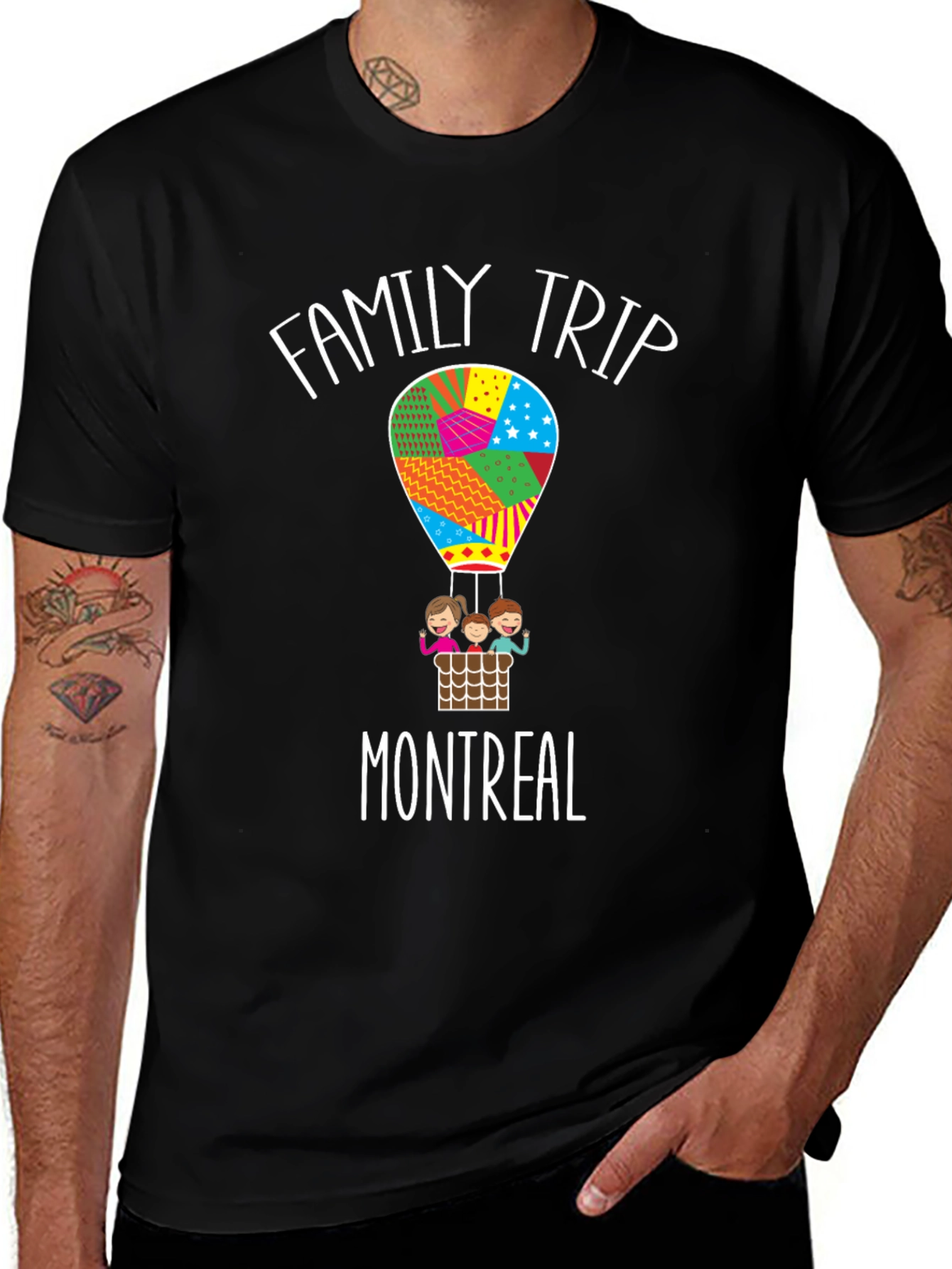 Family Trip Montreal T-Shirt