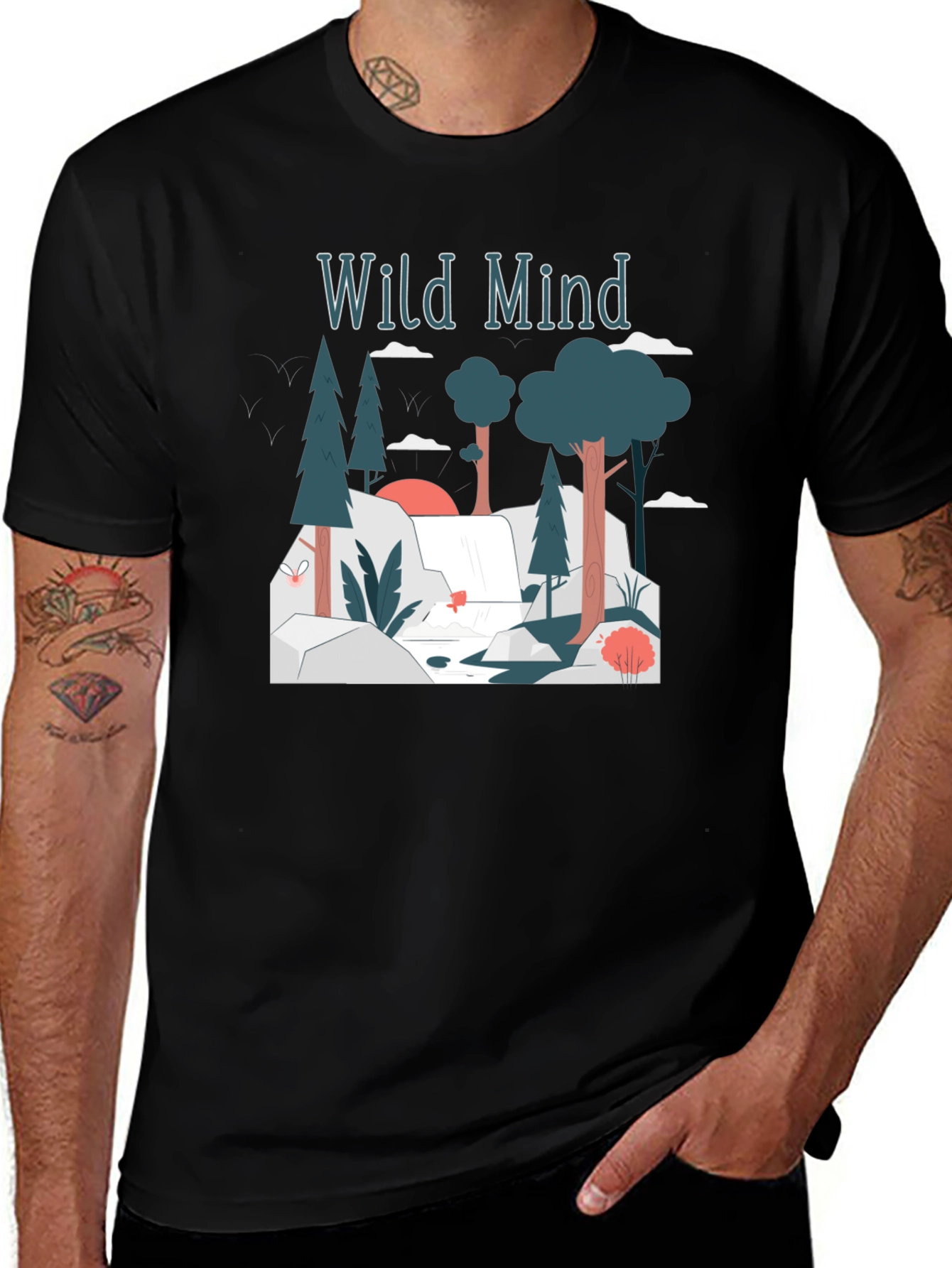 Variant 26 of Wild Mind Nature Graphic T-Shirt