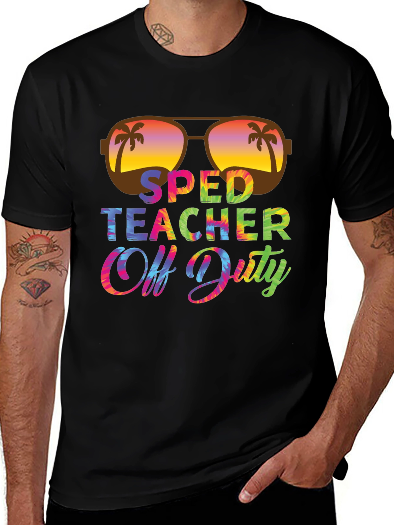 SPED Teacher Off Duty Graphic T-Shirt