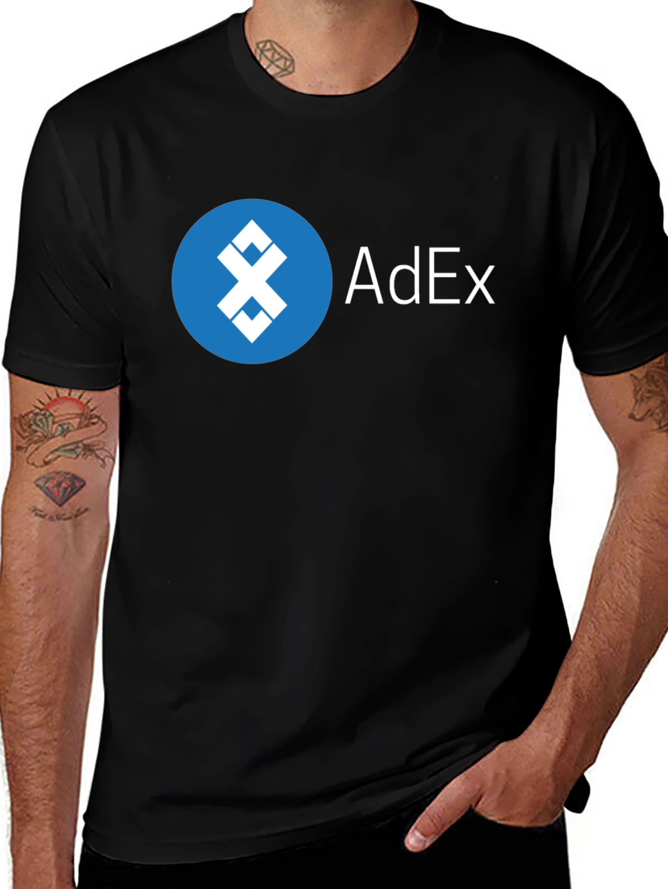 Variant 28 of AdEx Crypto T-Shirt - Stylish Blockchain Tee