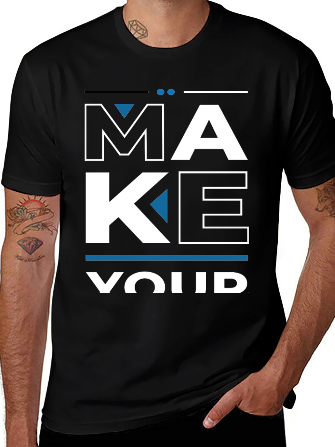 Variant 5 of Make Your Own T-Shirt - Casual Graphic Tee