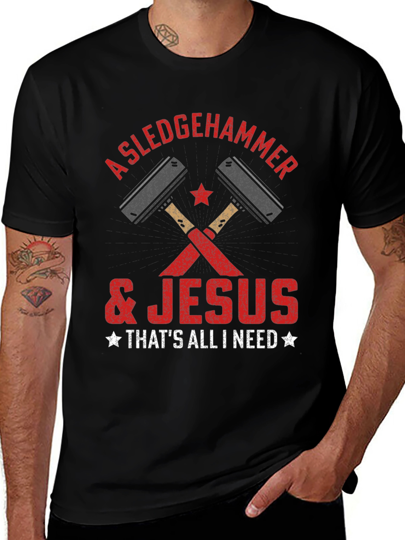 Variant 27 of Sledgehammer and Jesus T-Shirt