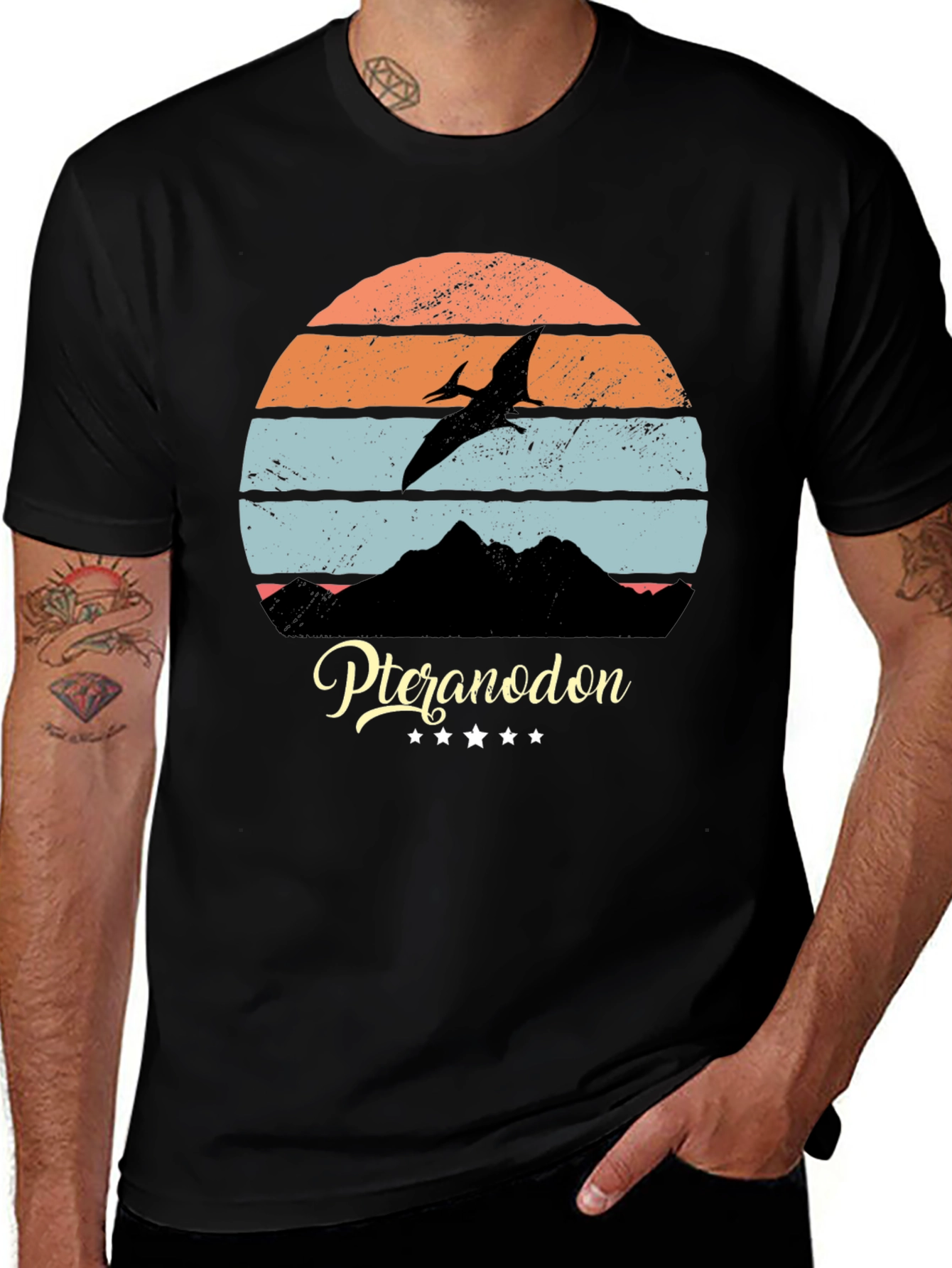 Variant 18 of Pteranodon Sunset Graphic T-Shirt