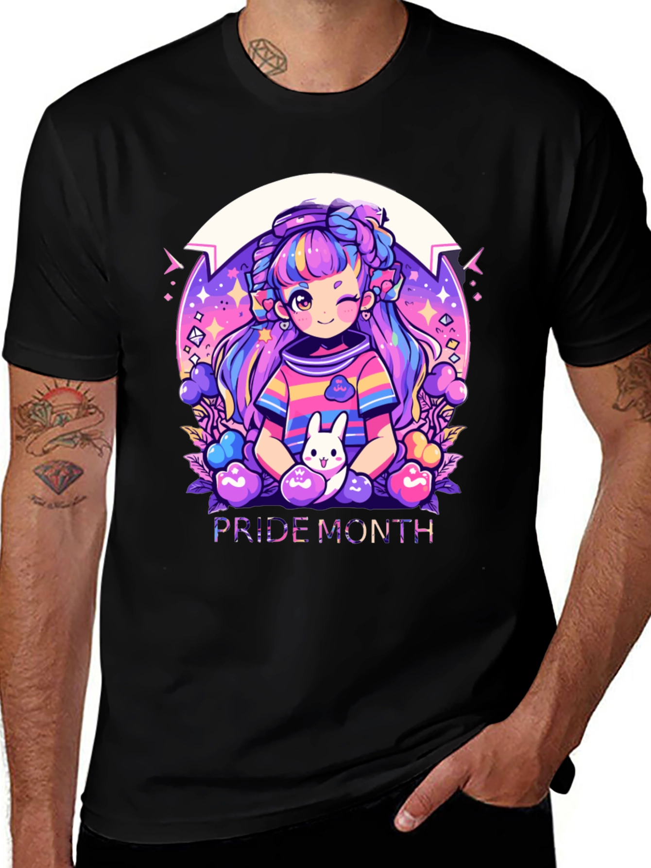 Variant 13 of Pride Month Cartoon T-Shirt