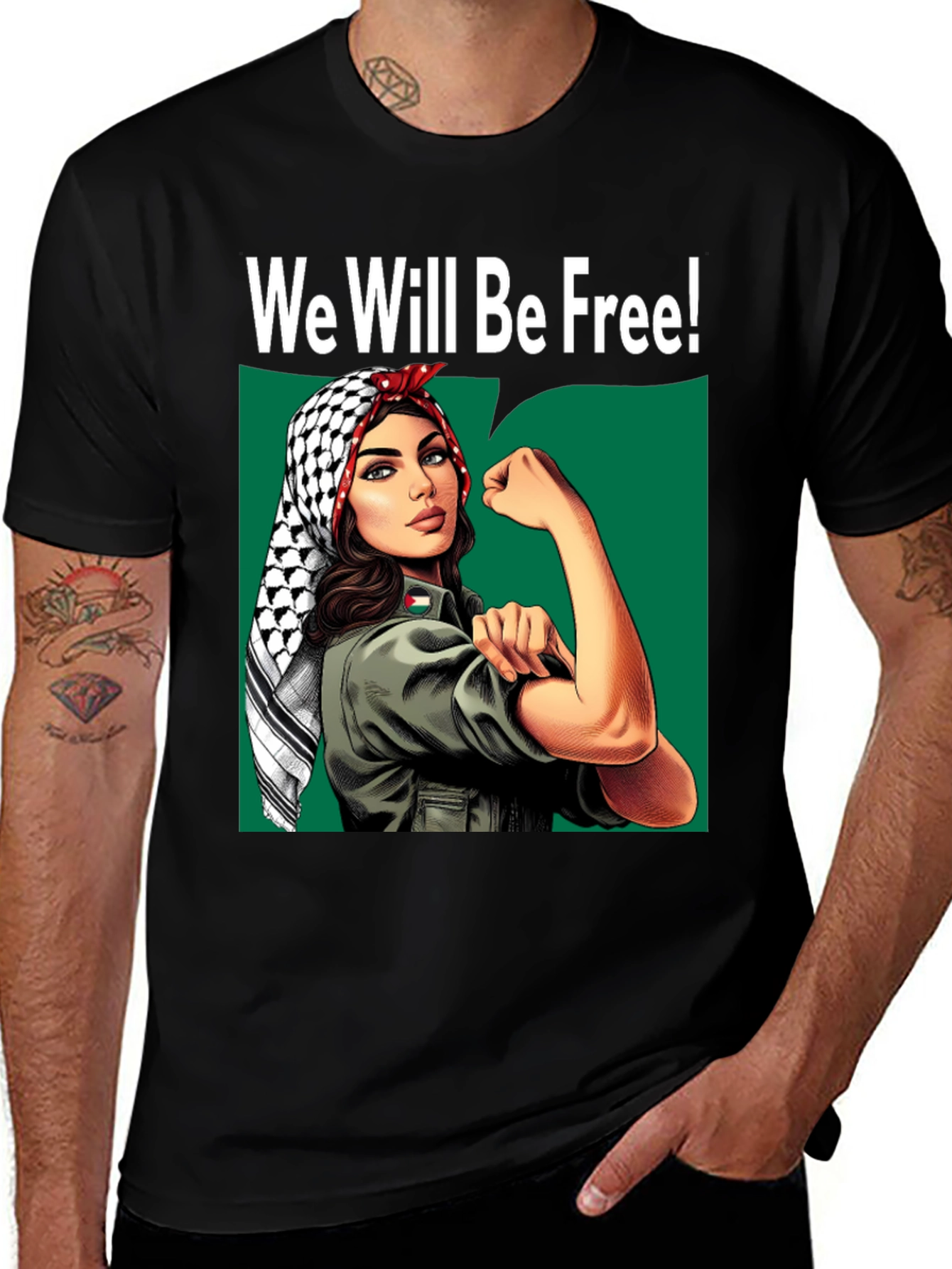 Variant 20 of We Will Be Free T-Shirt