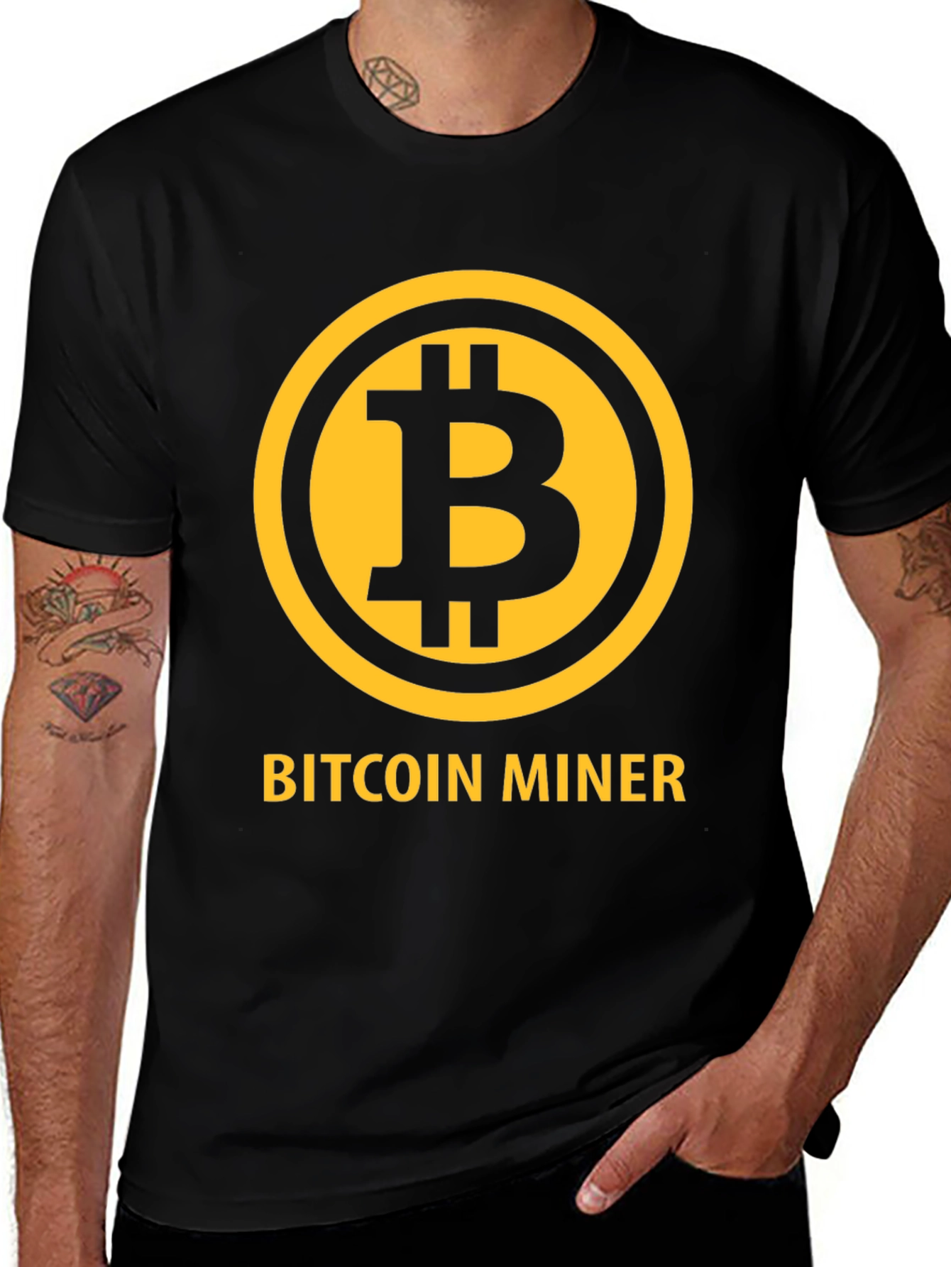 Bitcoin Miner T-Shirt - Crypto Currency Tee