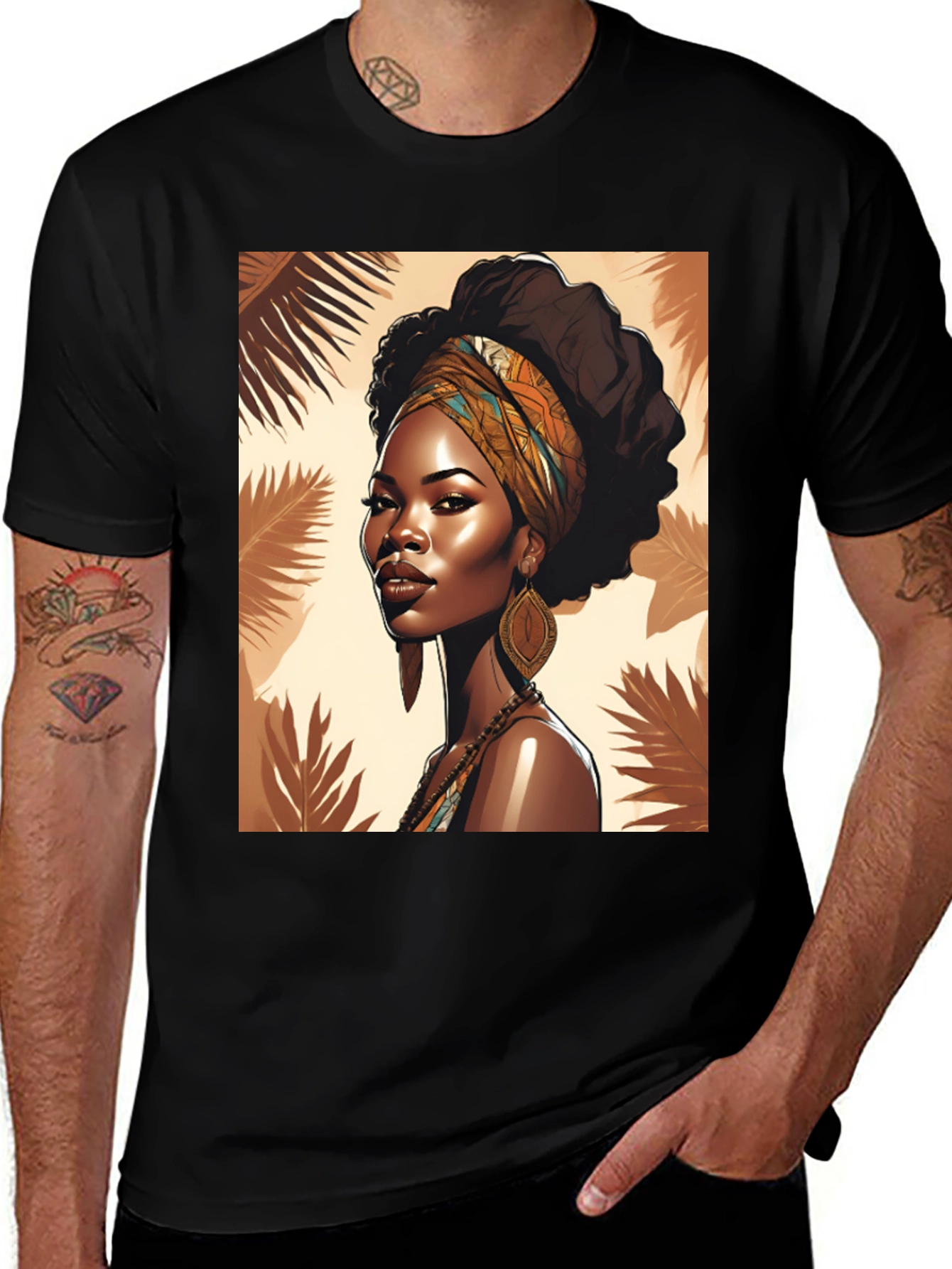 Woman Portrait Graphic Tee