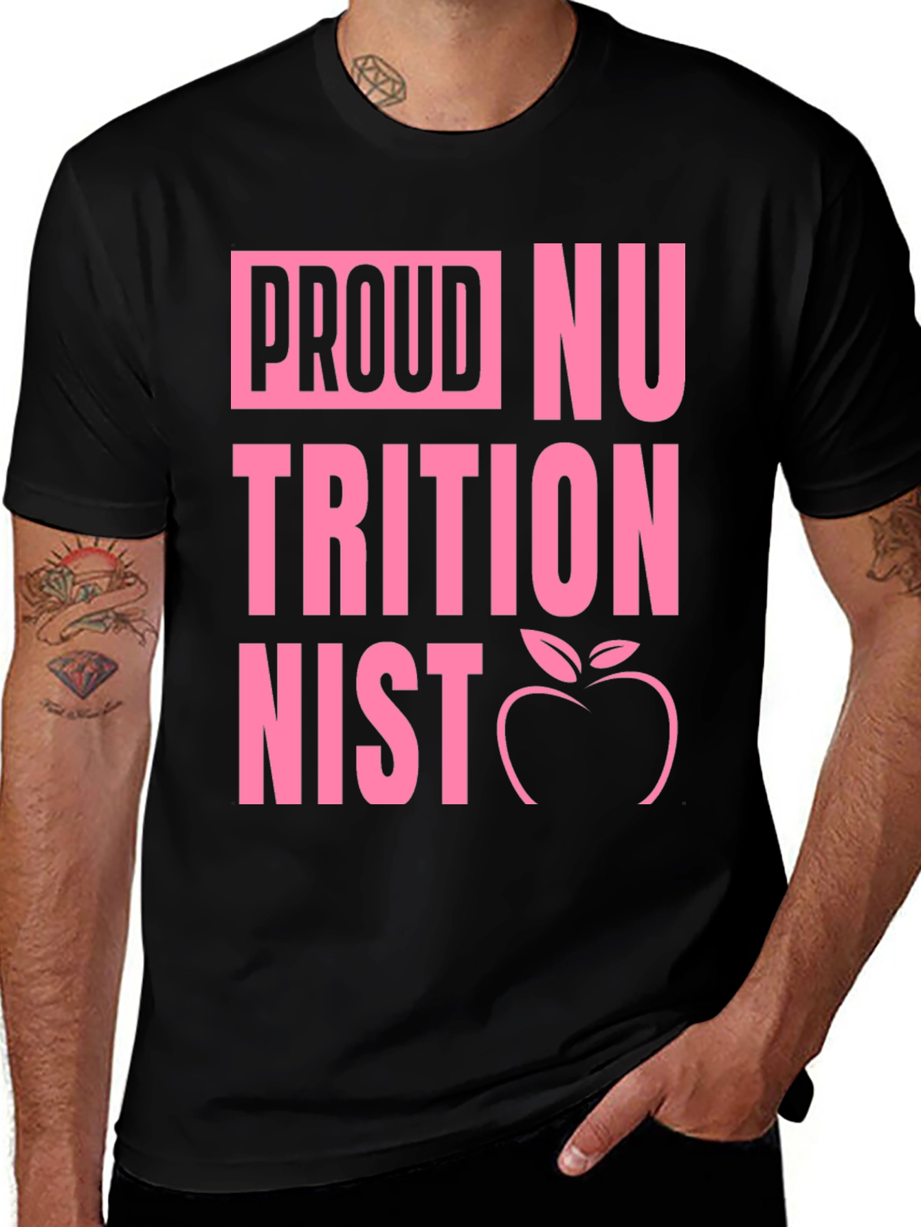 Variant 17 of Proud Nutritionist Graphic T-Shirt