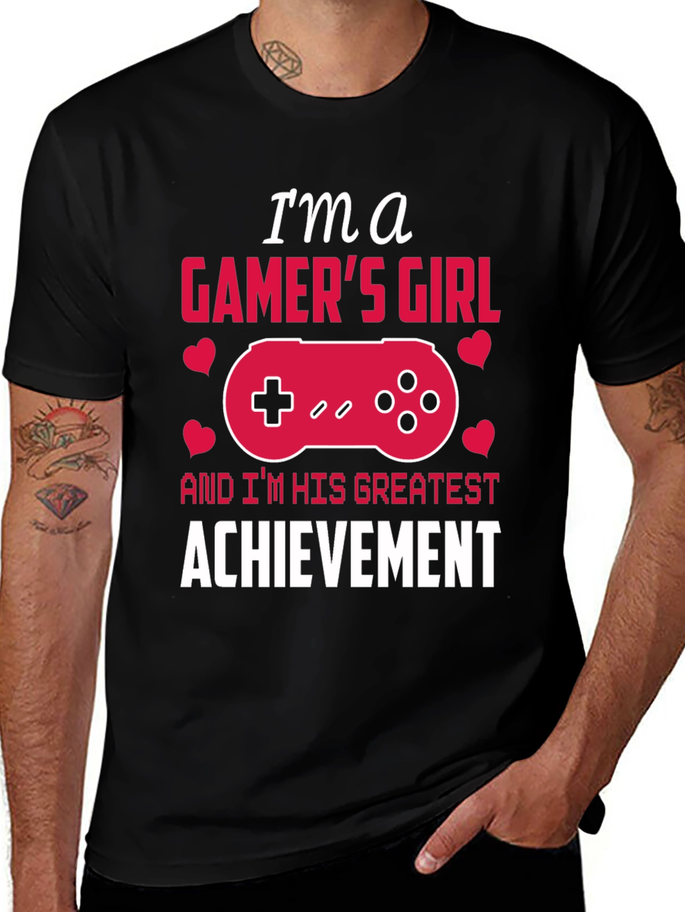 Gamer's Girl T-Shirt - Achievement Unlocked!