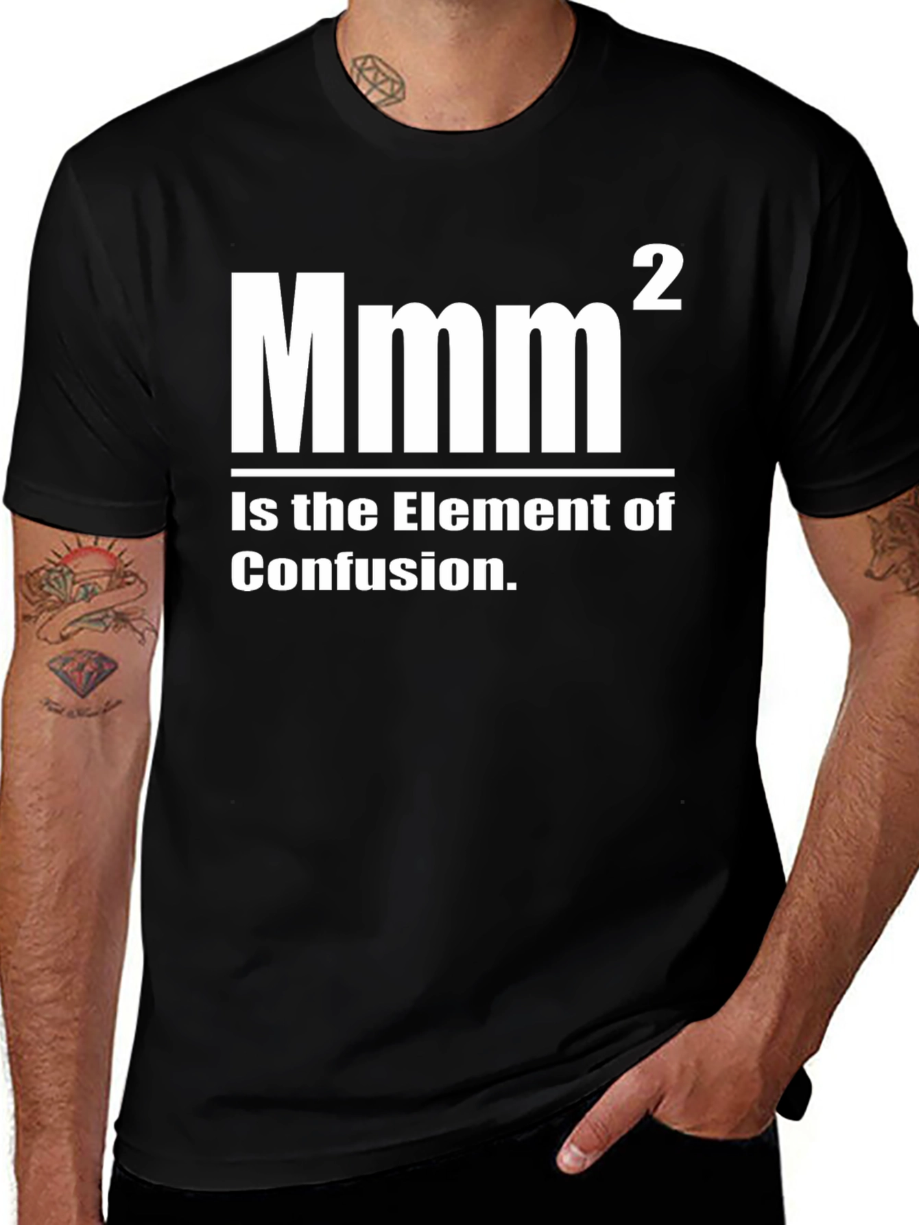 Mmm Squared T-Shirt - Funny Math & Science Tee