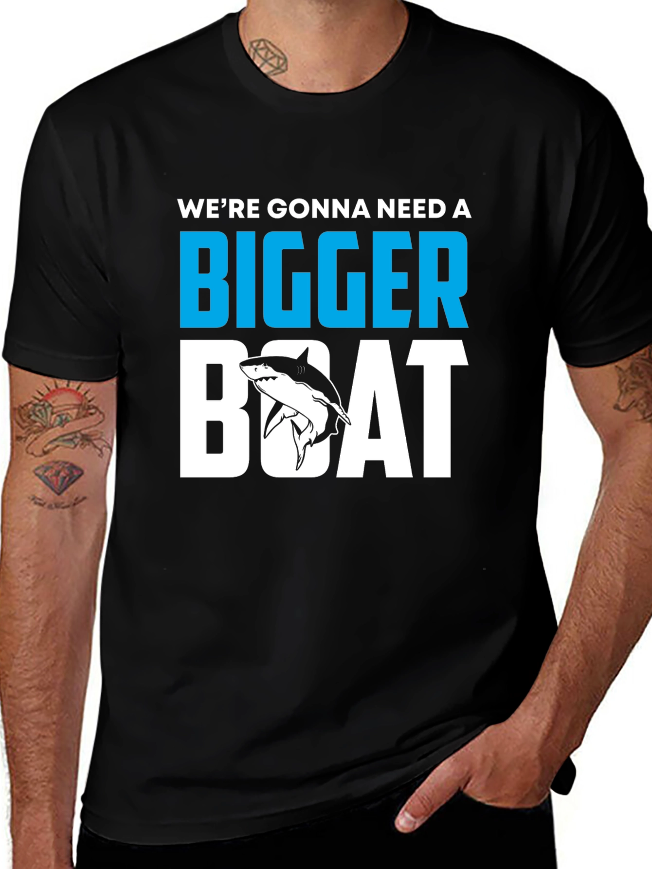 Variant 27 of We're Gonna Need a Bigger Boat Graphic Tee
