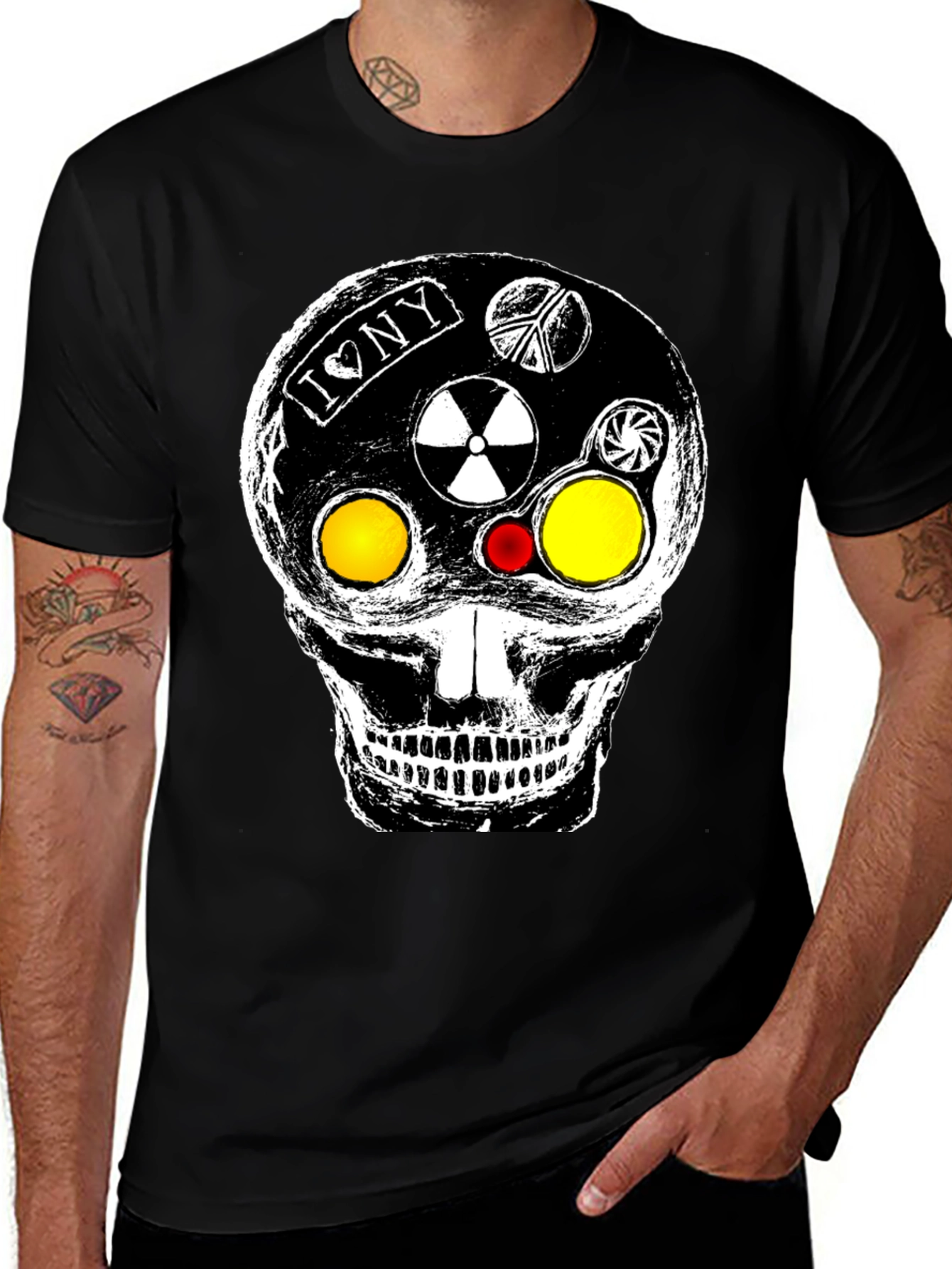 Variant 20 of Skull Graphic Print T-Shirt - Unisex